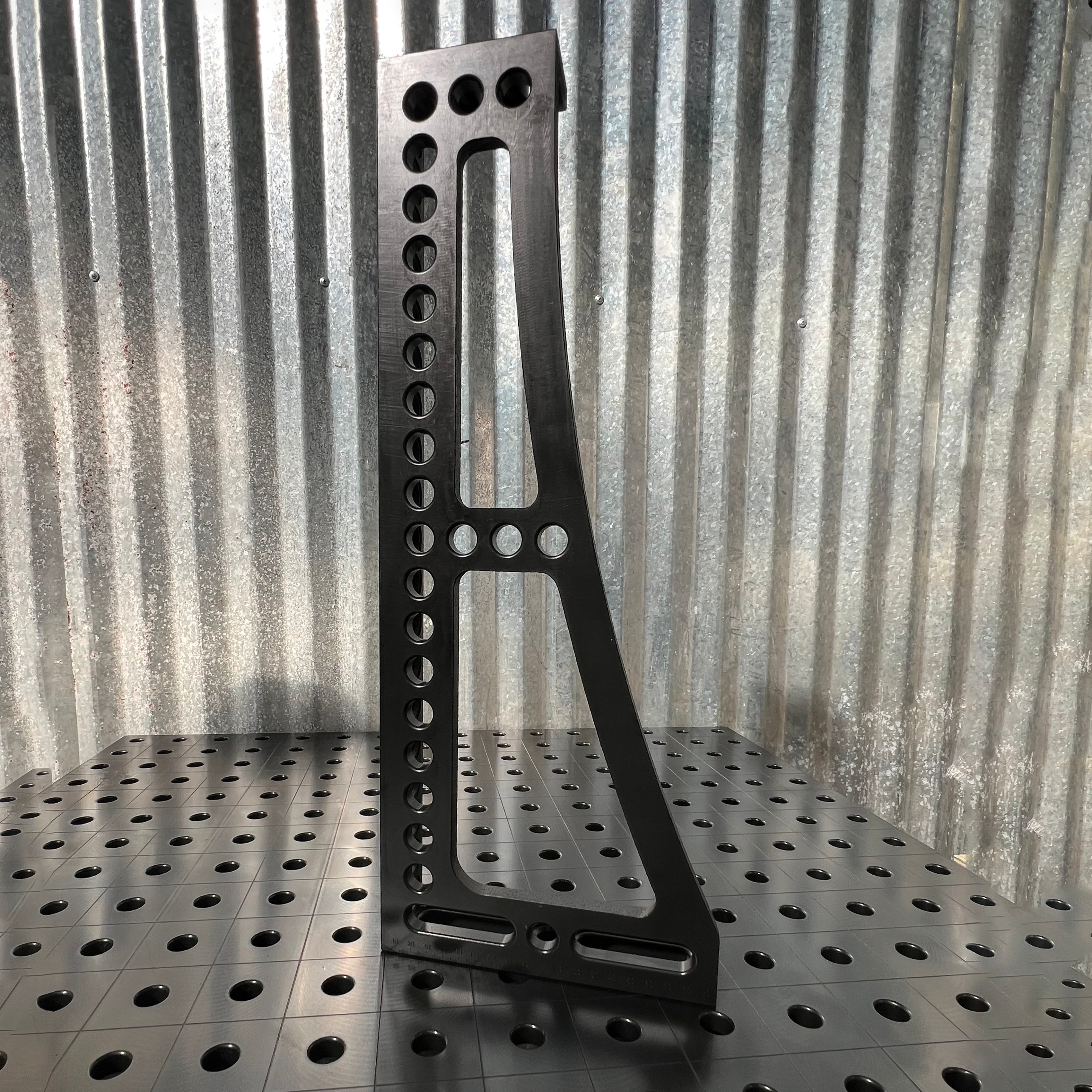 GK Left Stop and Clamping Square, 500 mm, Nitrided [Open Box]