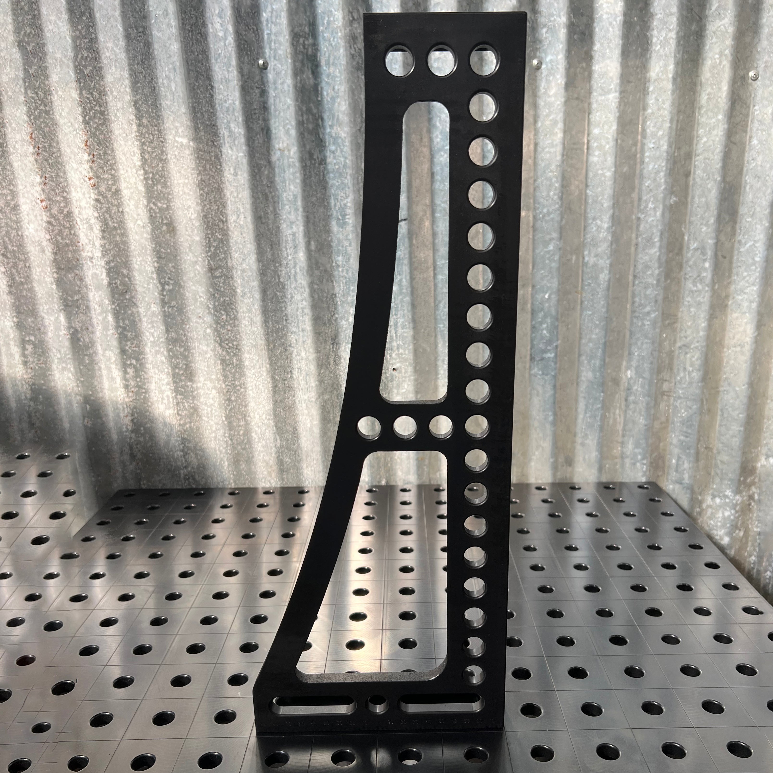GK Right Stop and Clamping Square, 500 mm, Nitrided [Open Box]
