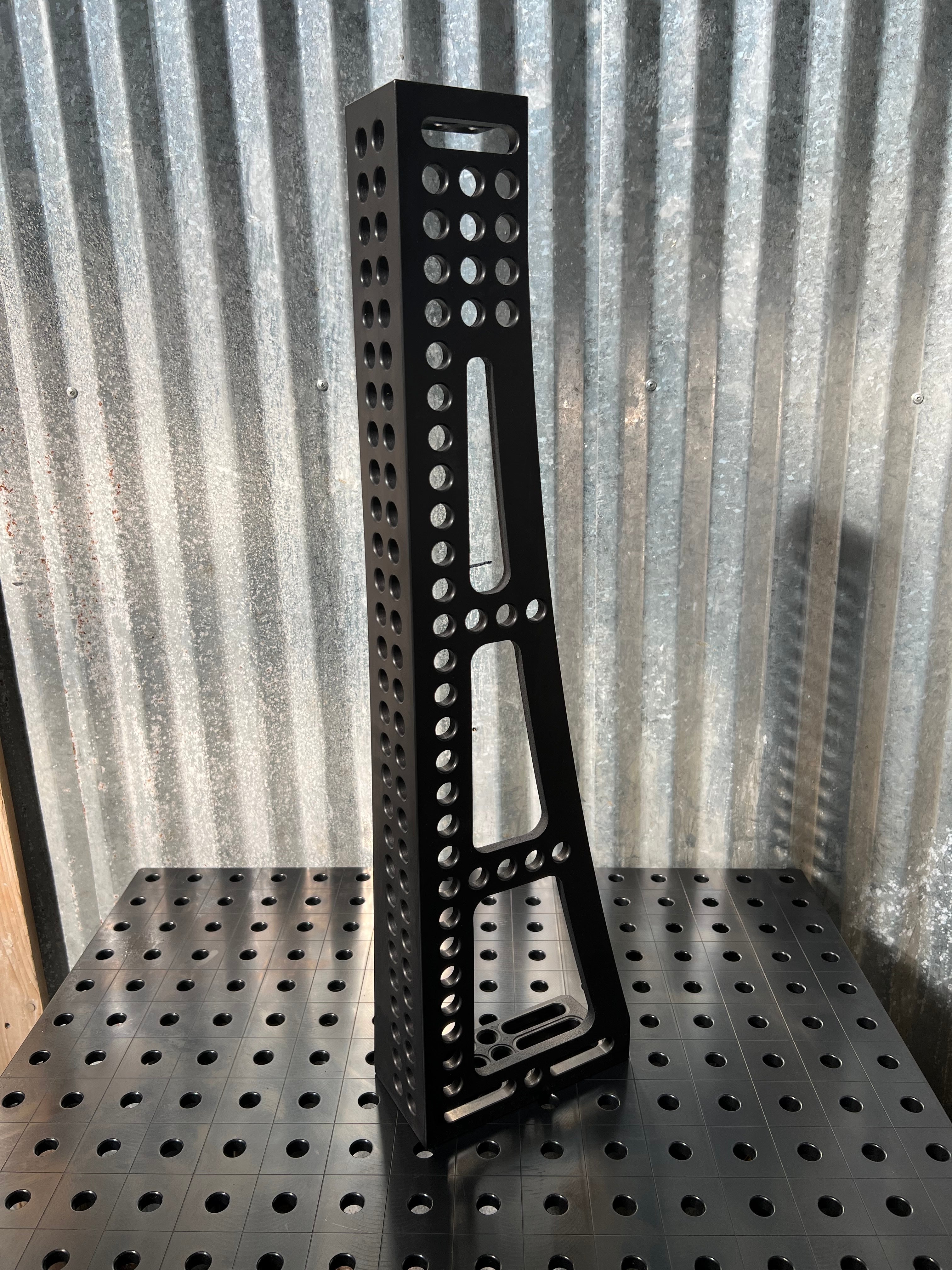 GK Left Stop and Clamping Square, 750 mm, Nitrided [Open Box]