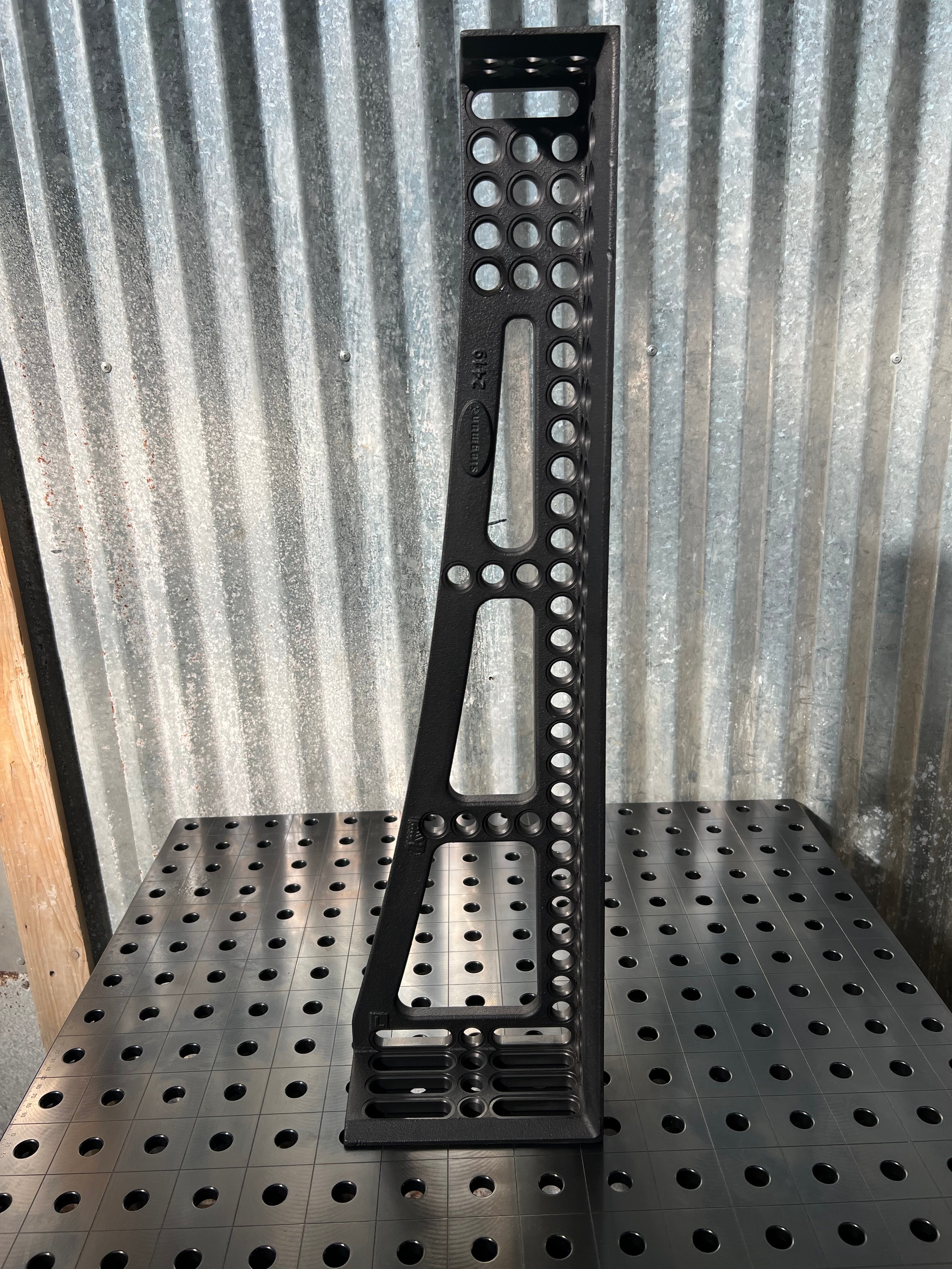 GK Left Stop and Clamping Square, 750 mm, Nitrided [Open Box]