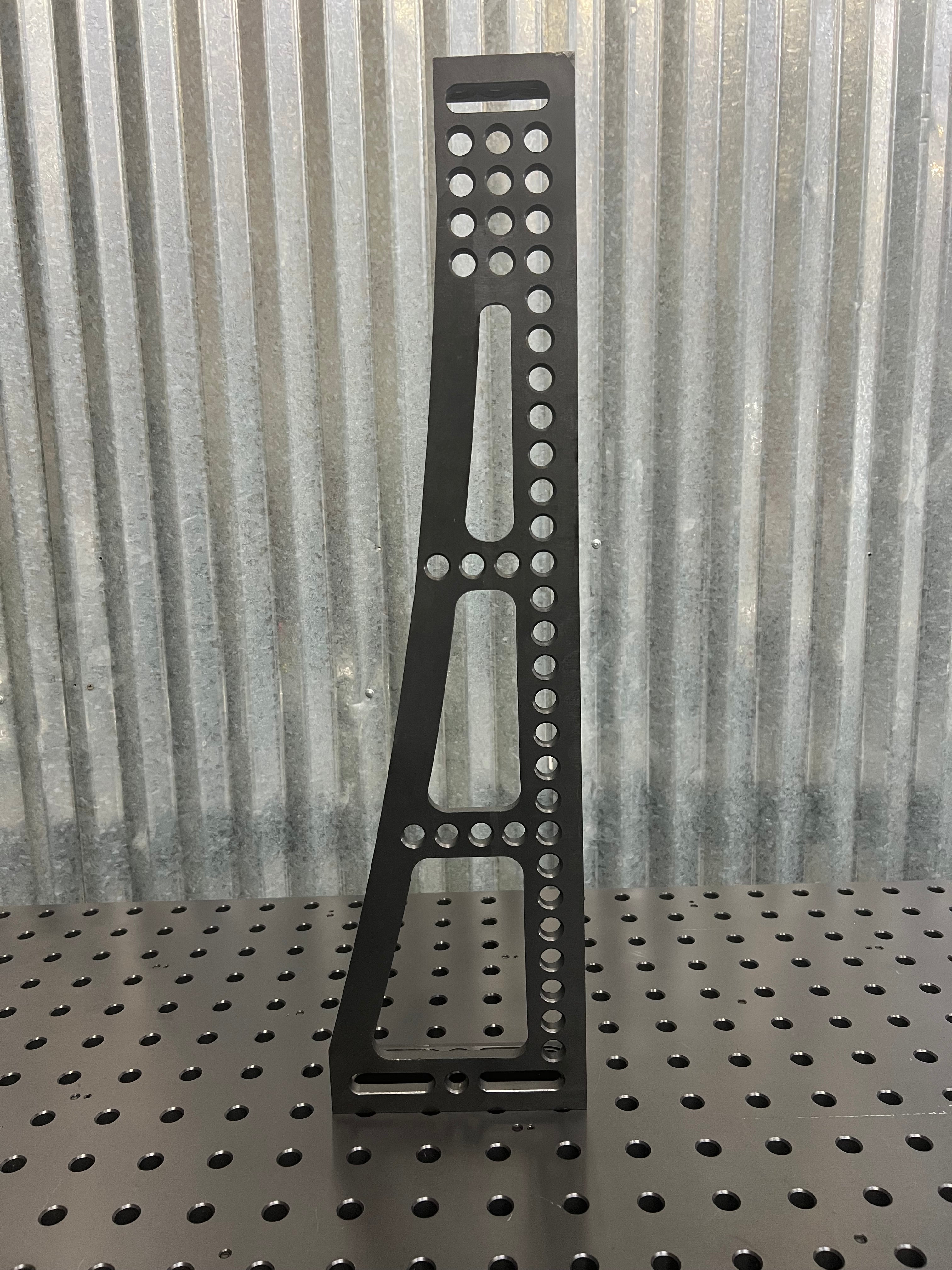 GK Right Stop and Clamping Square, 750 mm, Nitrided [Open Box]