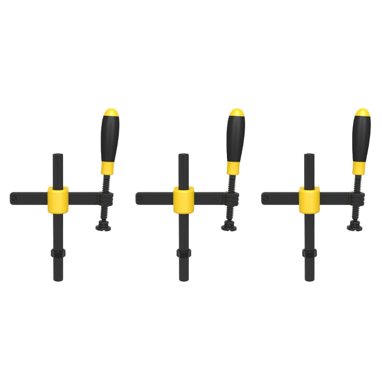 Screw Clamp with Round Pipe, 16 mm [Open Box]