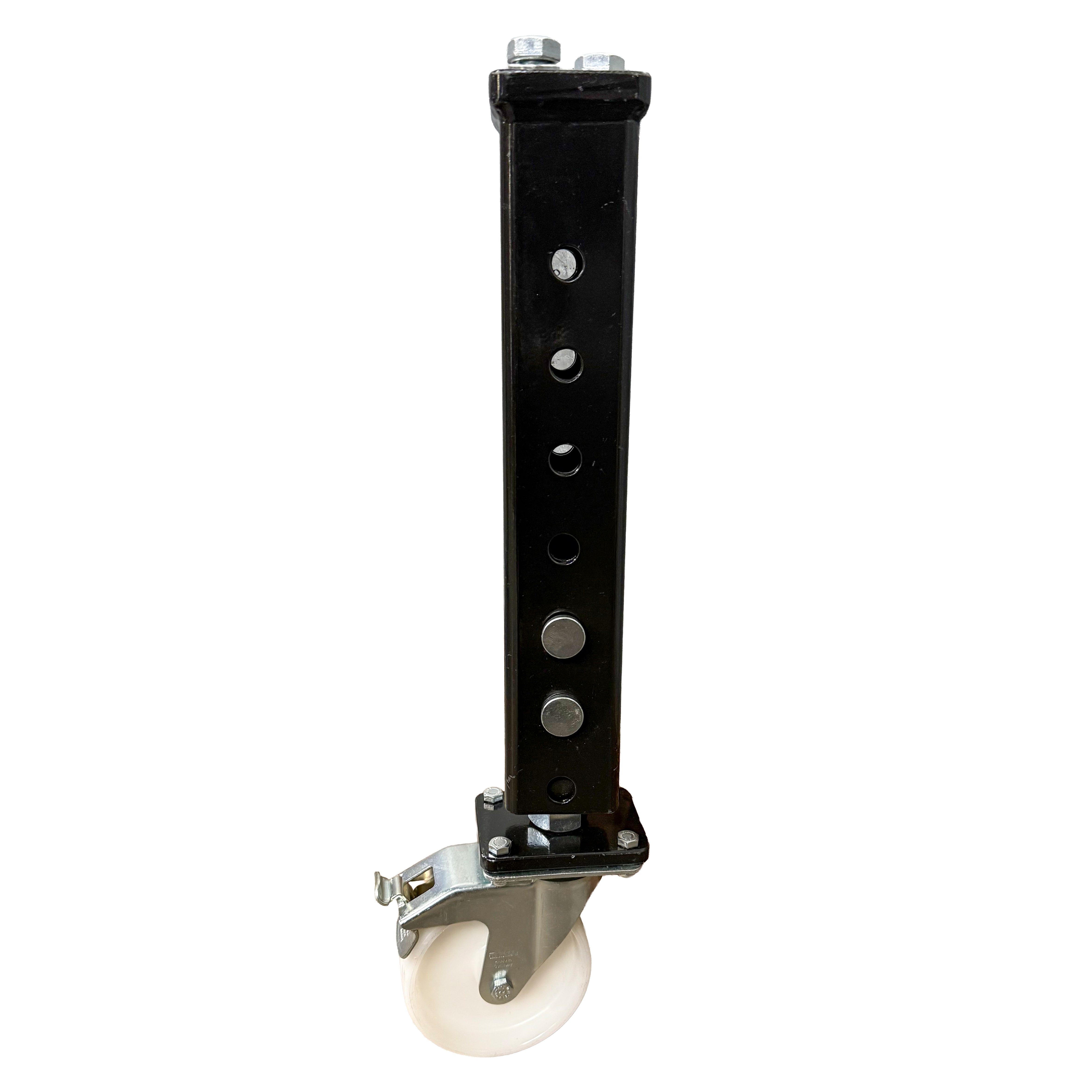 Height Adjustable Leg with Caster and Locking Brake [Open Box]