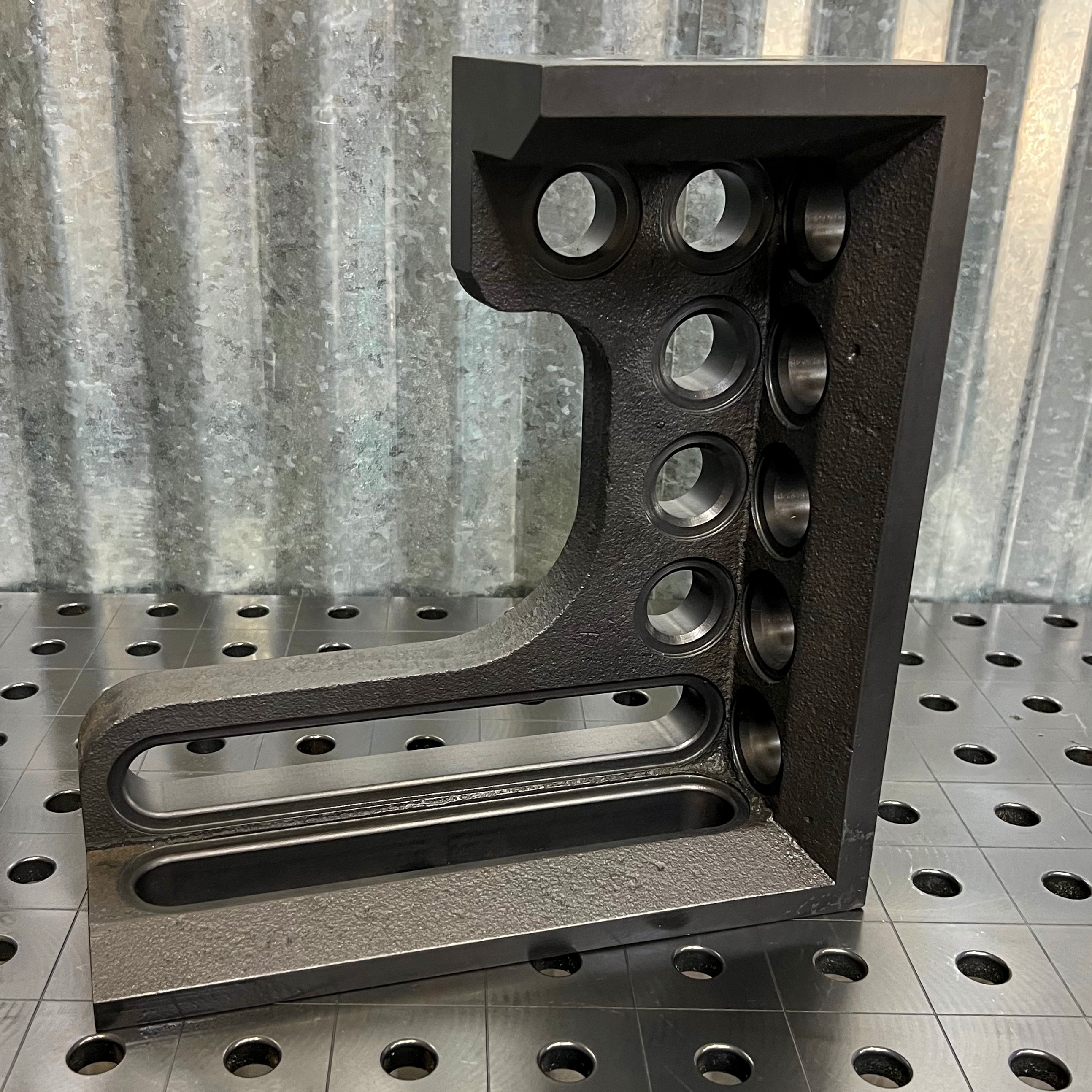 300mm GK Left Stop and Clamping Square, 28mm (Nitrided)