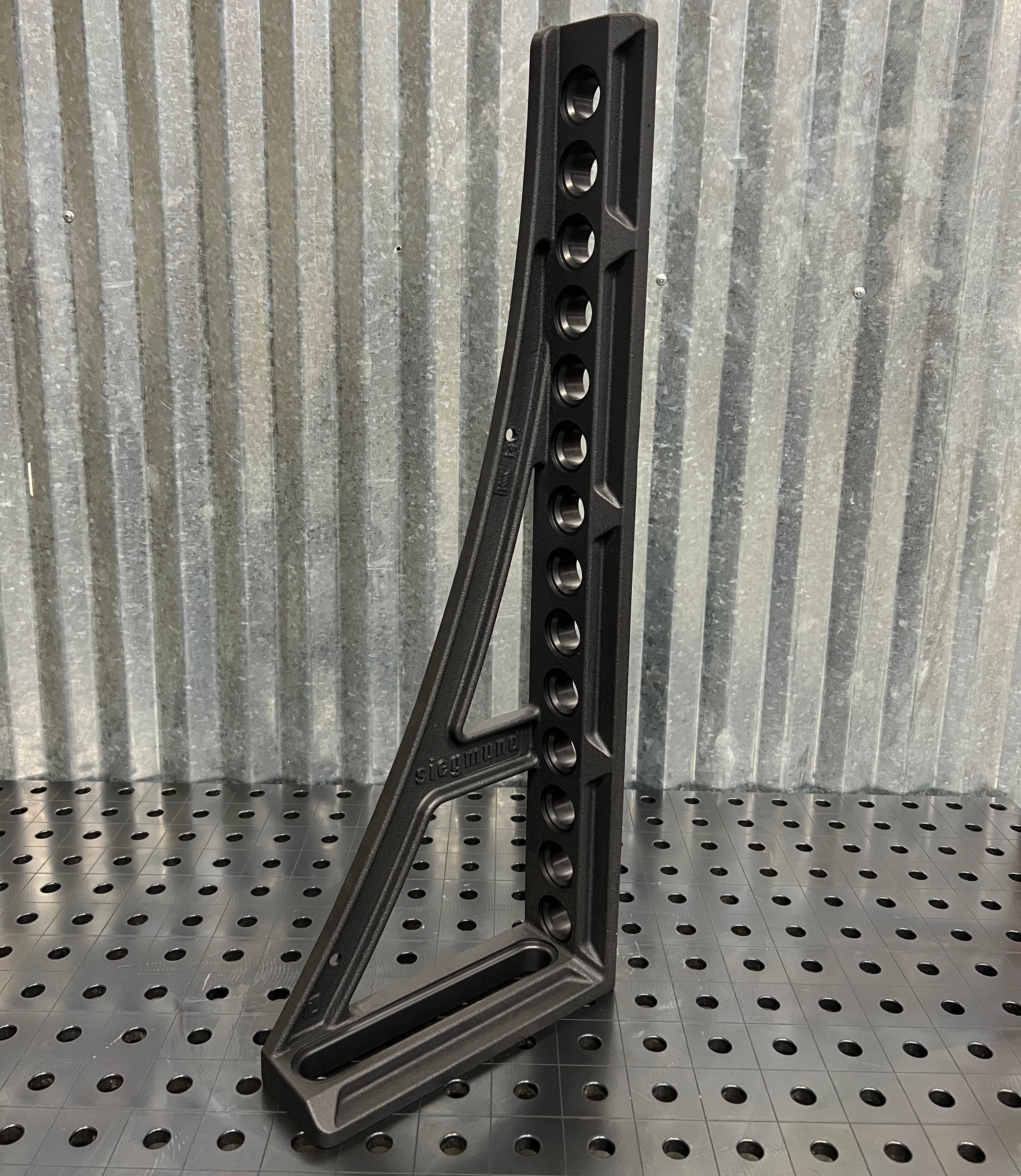 G Left Stop and Clamping Square, 750 mm, Nitrided [Open Box]