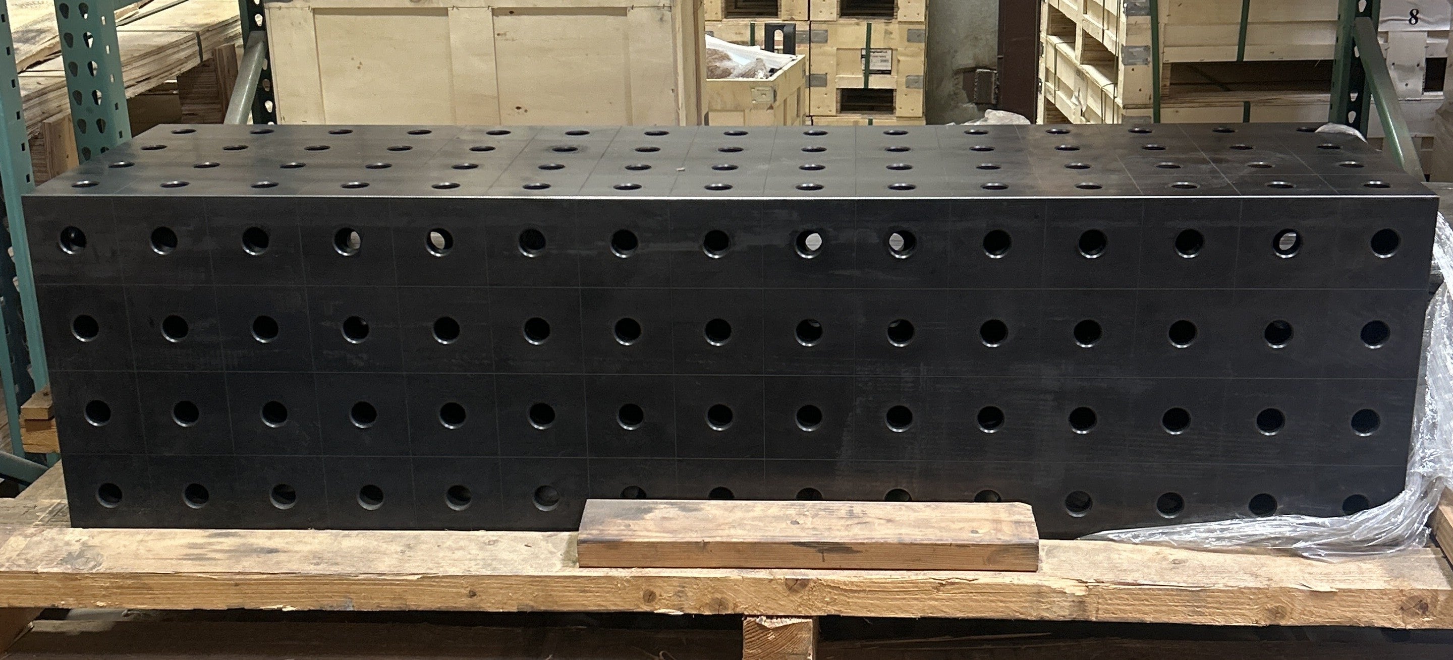 Square U-Shape Riser Block, 1500x400x400 mm, Nitrided [Open Box]