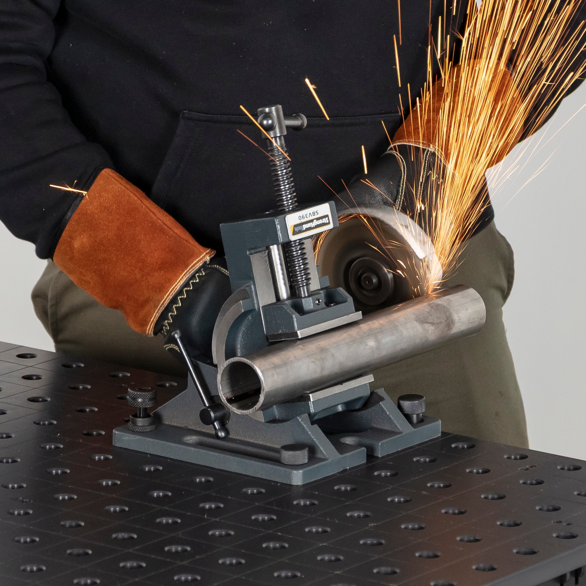 Cradle-Angle Drill Press Vise