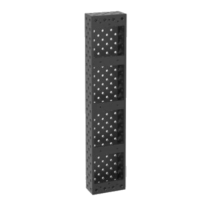 Square U-Shape Riser Block, 2000x400x200 mm, Nitrided [Open Box]