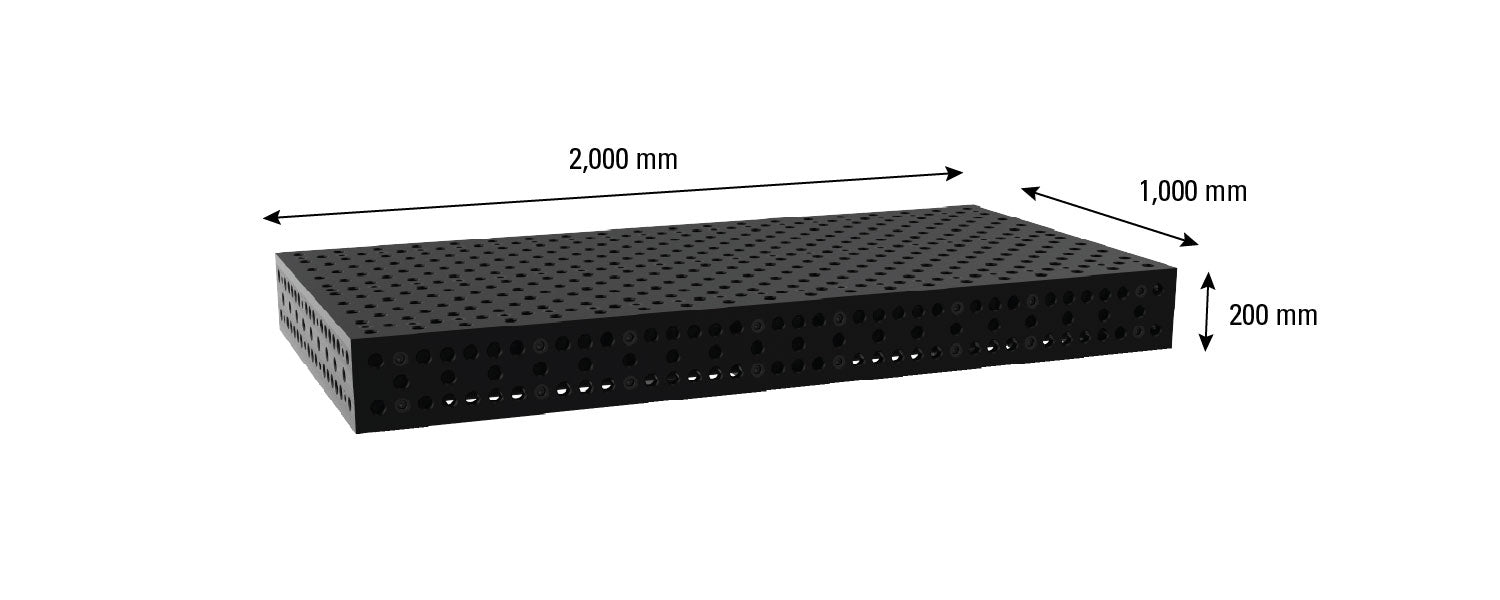 Alpha 28 Tables, 2.0 x 1.0 M