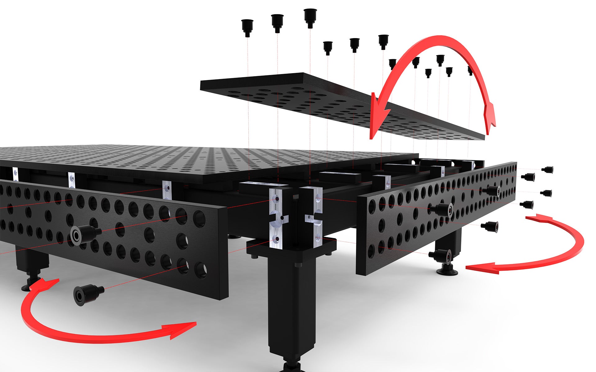 Alpha 28 Tables, 3.0 x 1.5 M