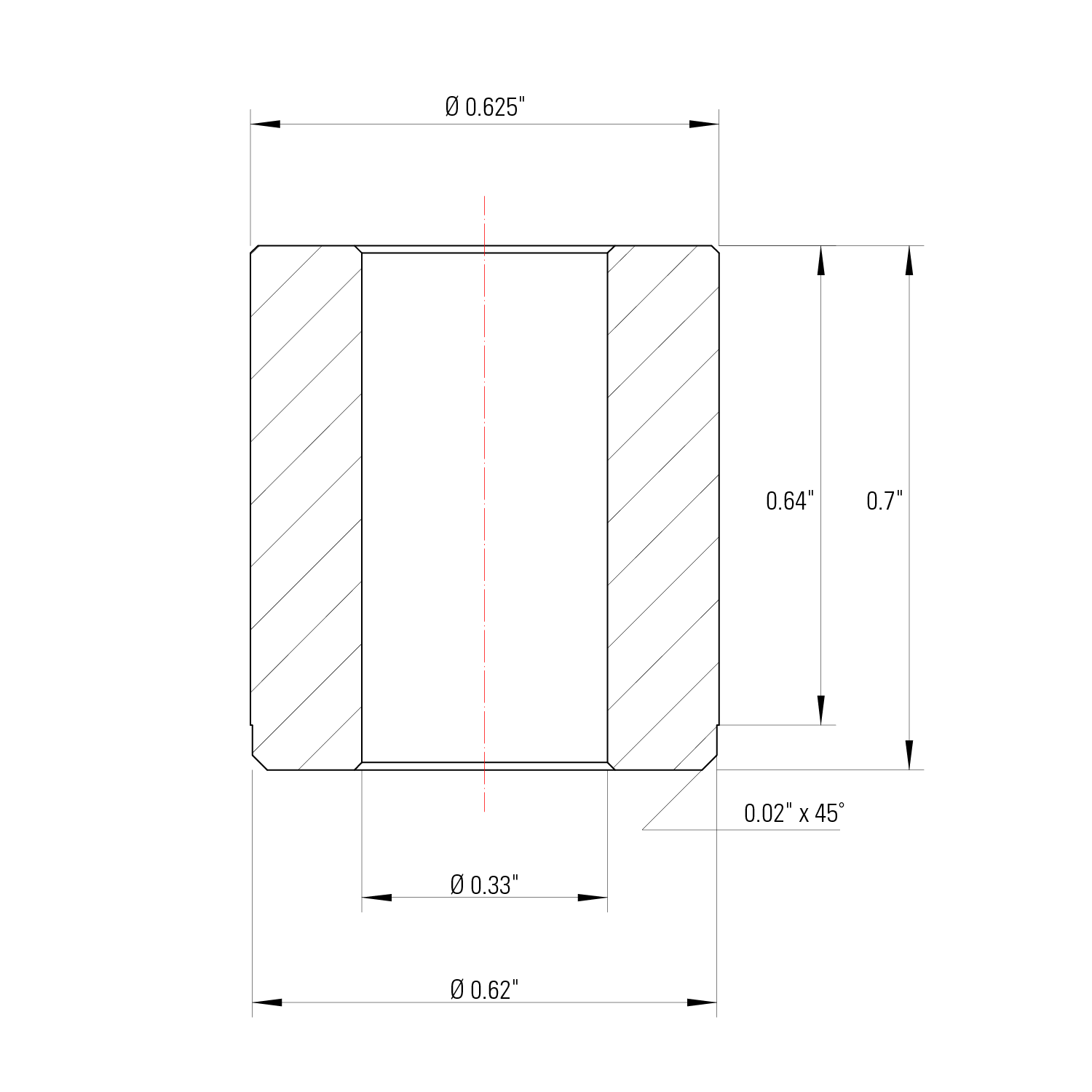 Adapter for Inserta Pliers, Fit 5/8 Holes