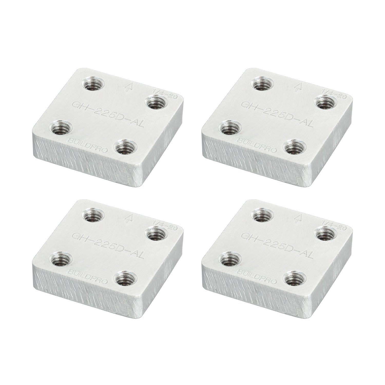 Placas adaptadoras de montaje para abrazaderas de palanca