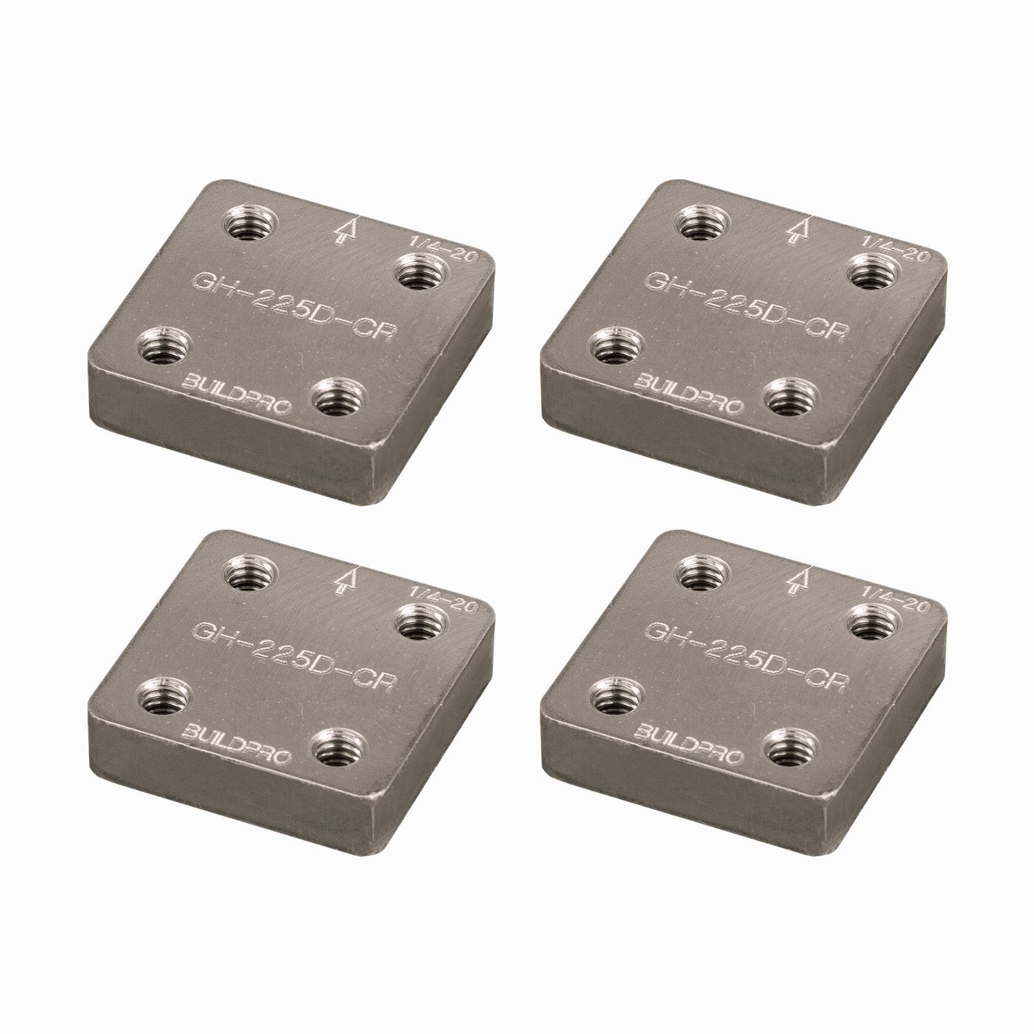Placas adaptadoras de montaje para abrazaderas de palanca