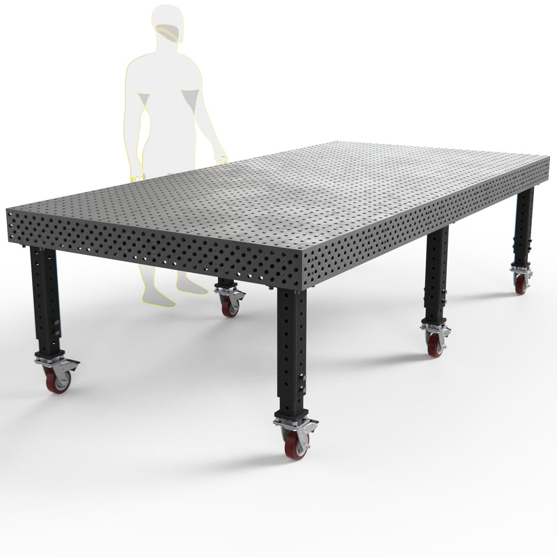 Alpha, 5-Sided, 10' x 5' (120" x 60") Table, 5/8" System
