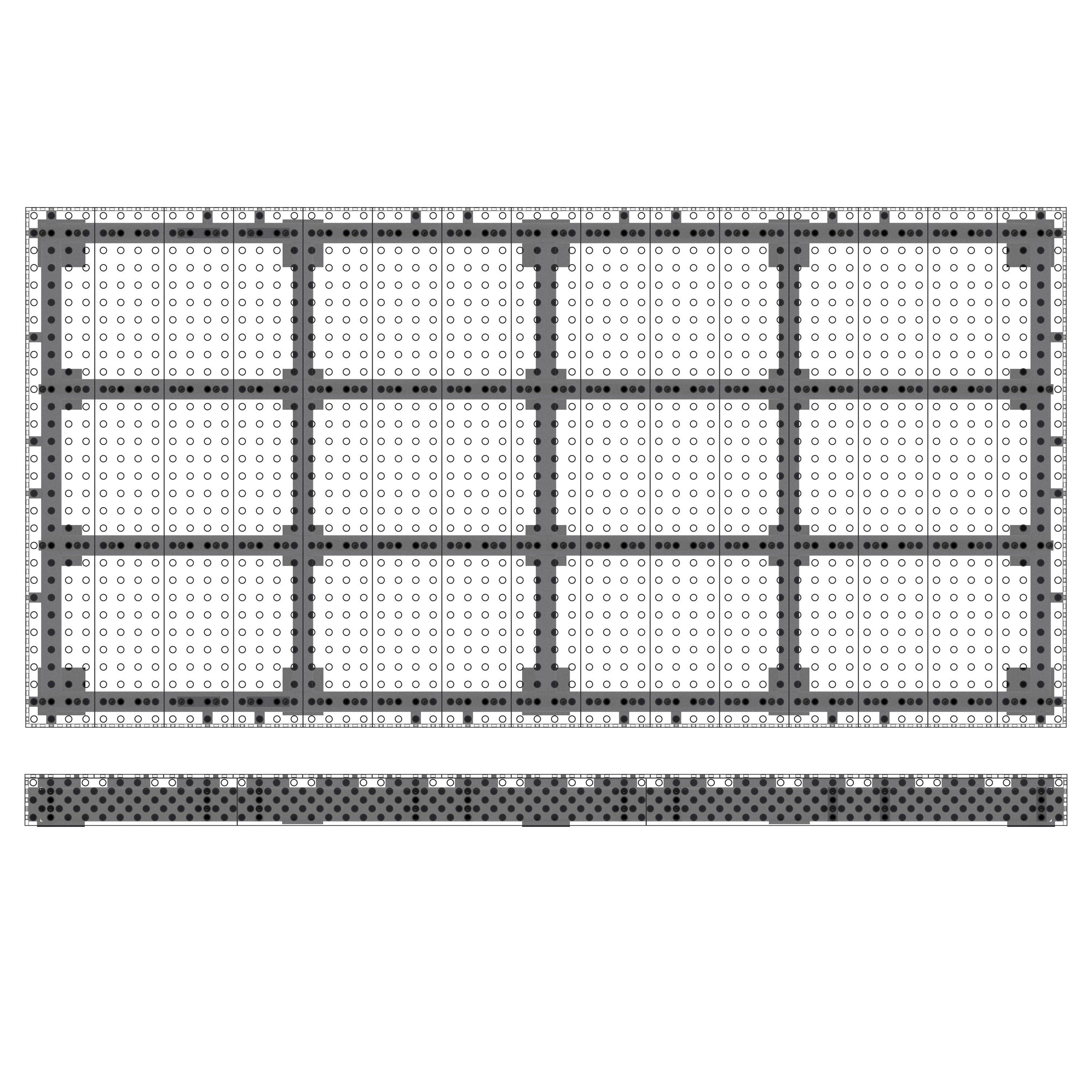Alpha, 5-Sided, 10' x 5' (120" x 60") Table, 5/8" System