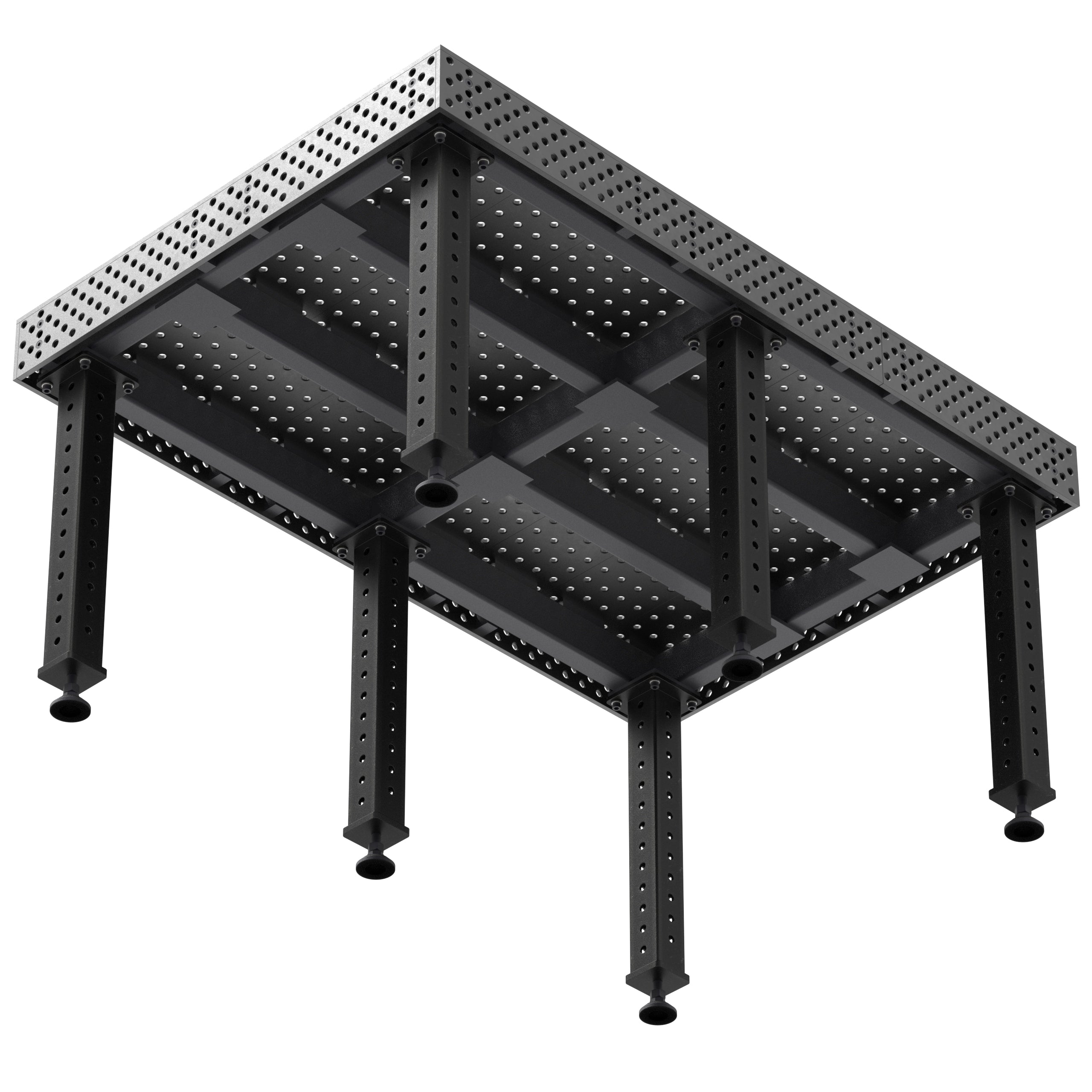 Alpha, 5-Sided, 6' x 4' (72" x 48") Table, 5/8" System