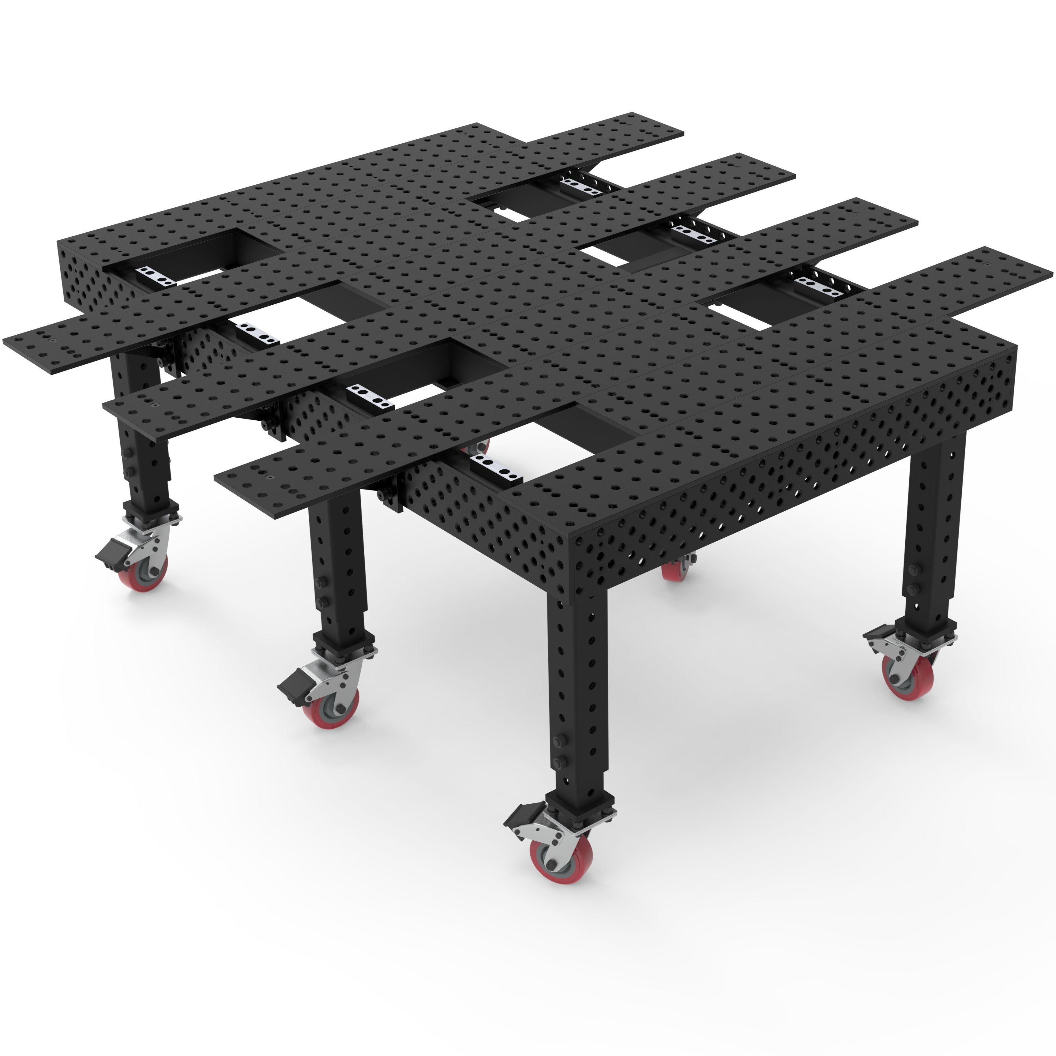 Alpha, 5-Sided, 6' x 4' (72" x 48") Table, 5/8" System