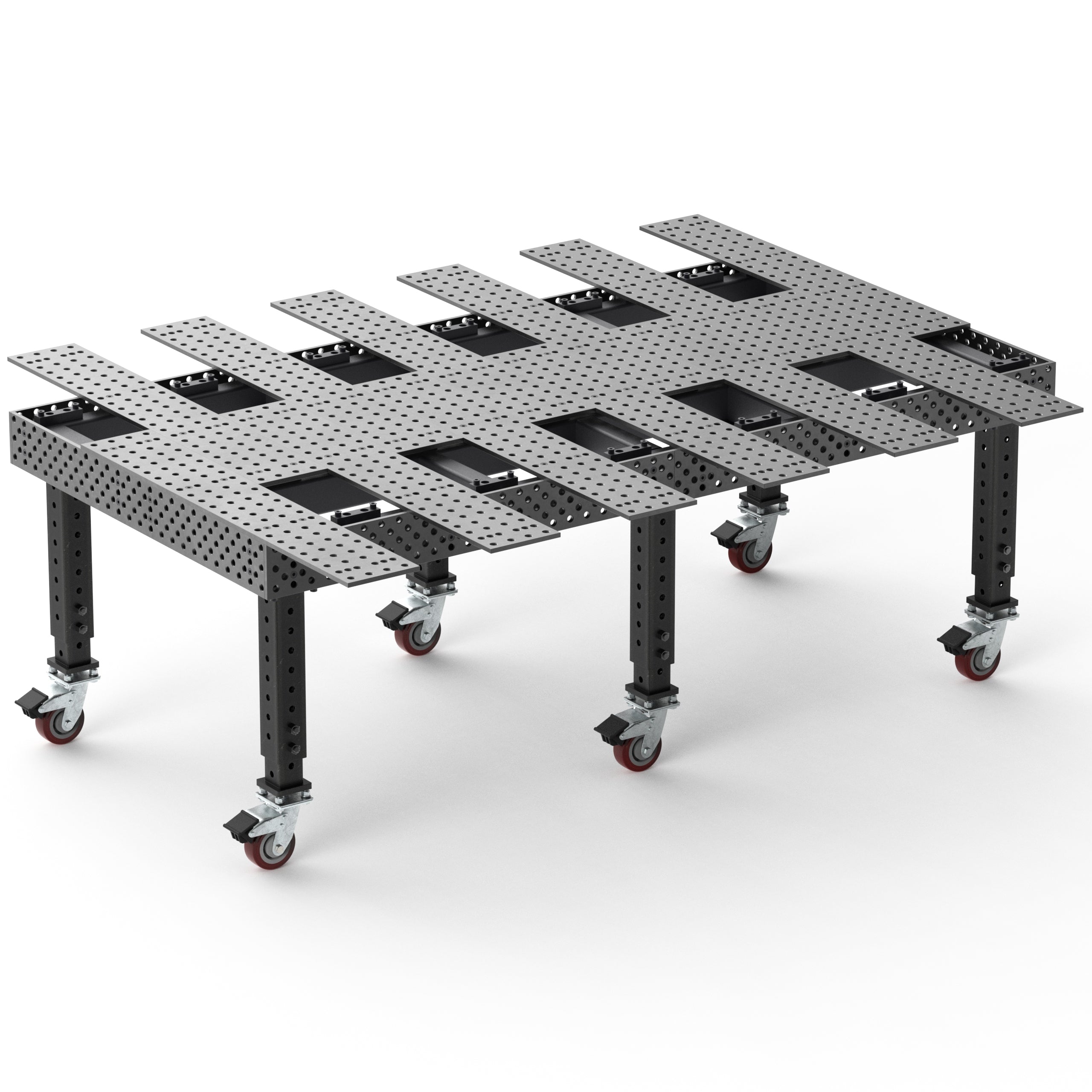 Alpha, 5-Sided, 8' x 4' (96" x 48") Table, 5/8" System