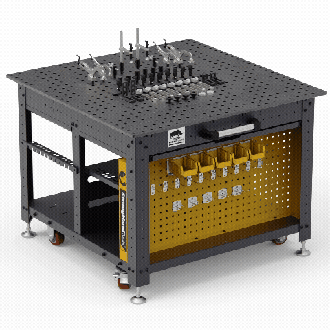 Rhino Cart 48" x 48" Mobile Work Station