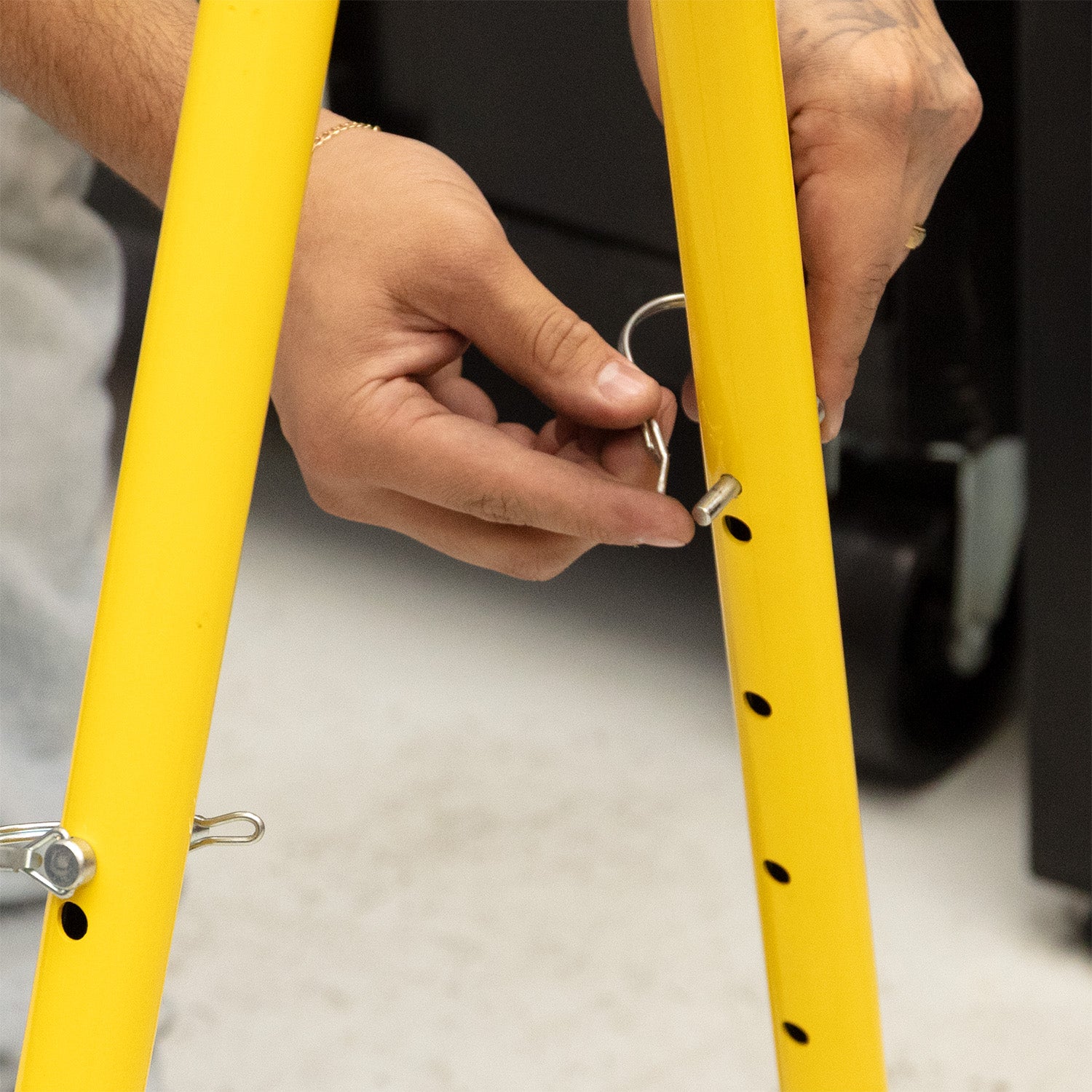 Height Adjustable Saw Horse Legs, Heavy Duty