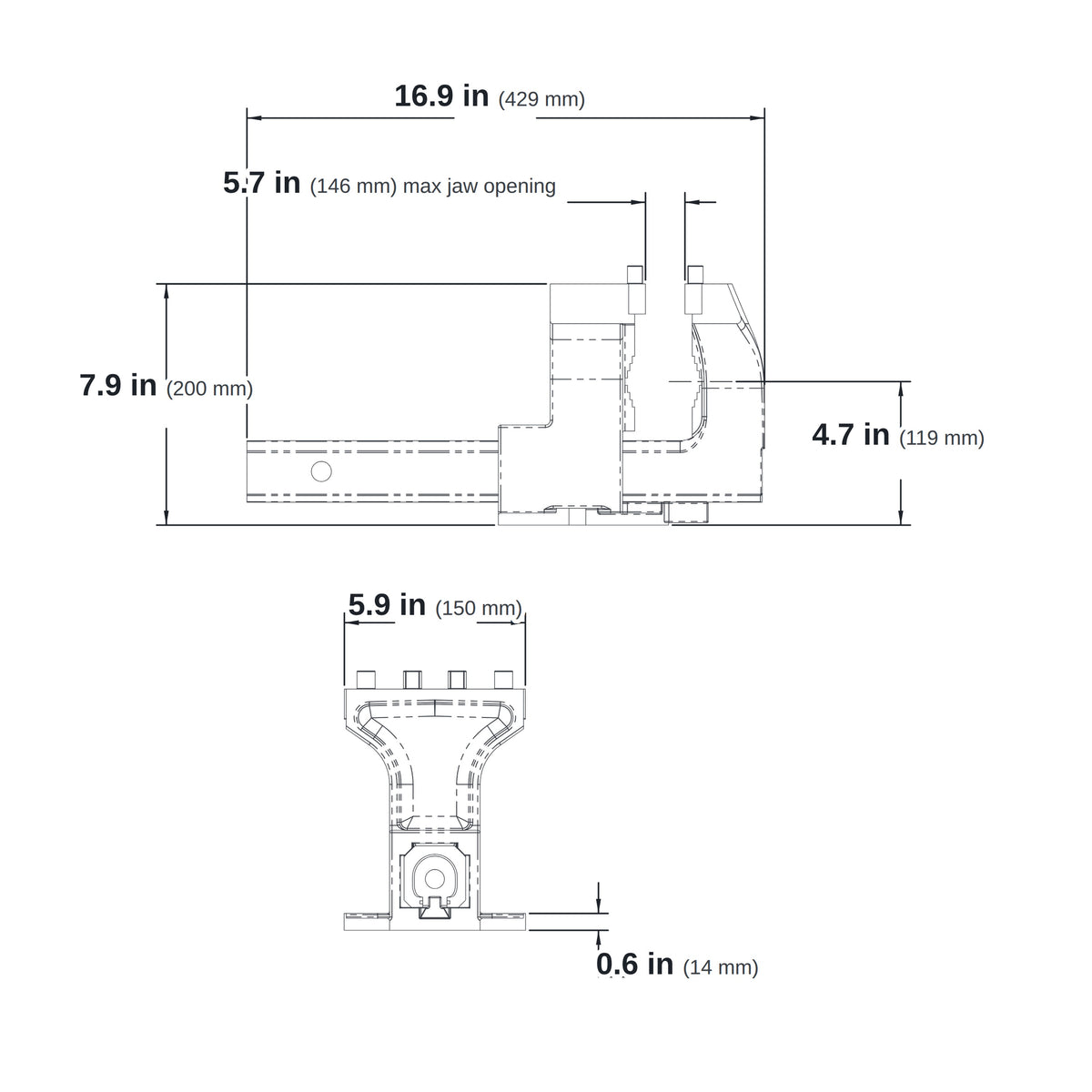 Trailer Hitch Vise