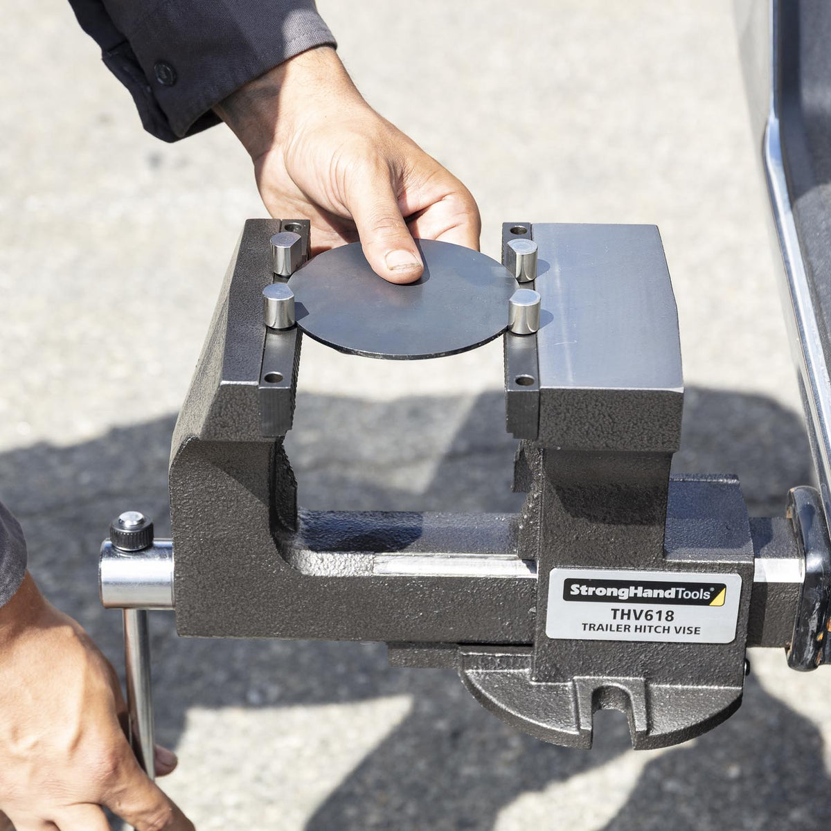 Trailer Hitch Vise