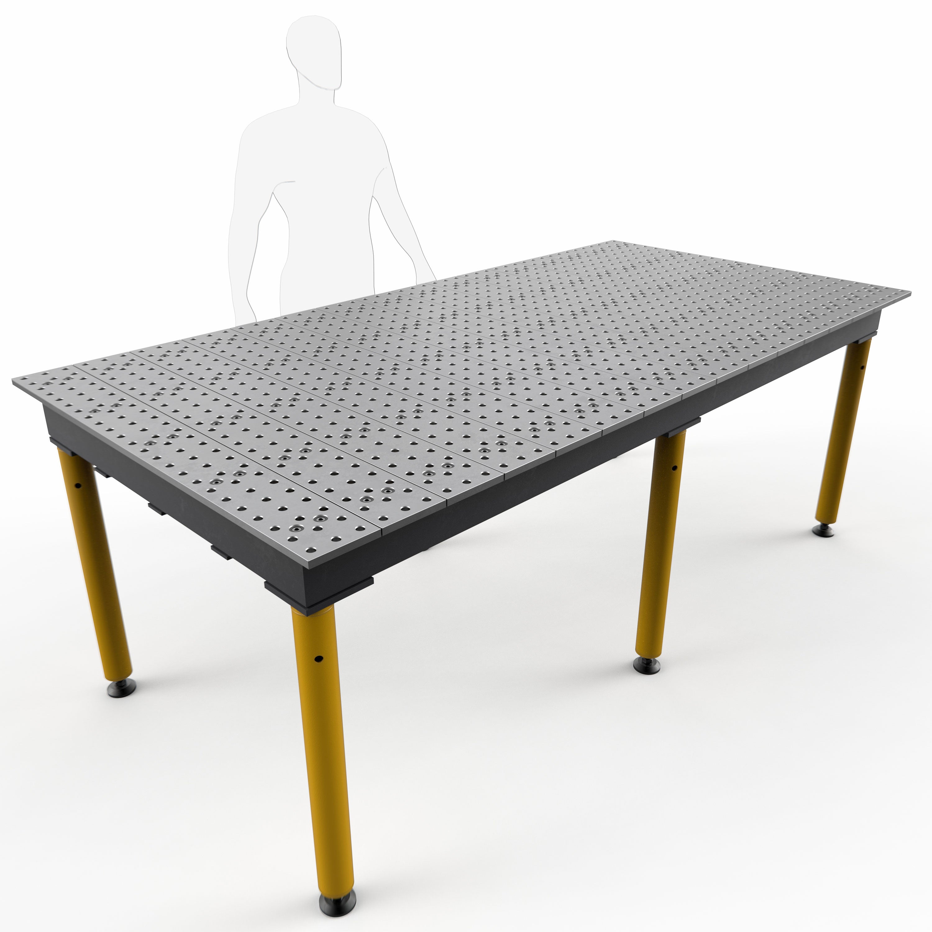 MAX 8' x 4' (96" x 48") Table, 5/8" System