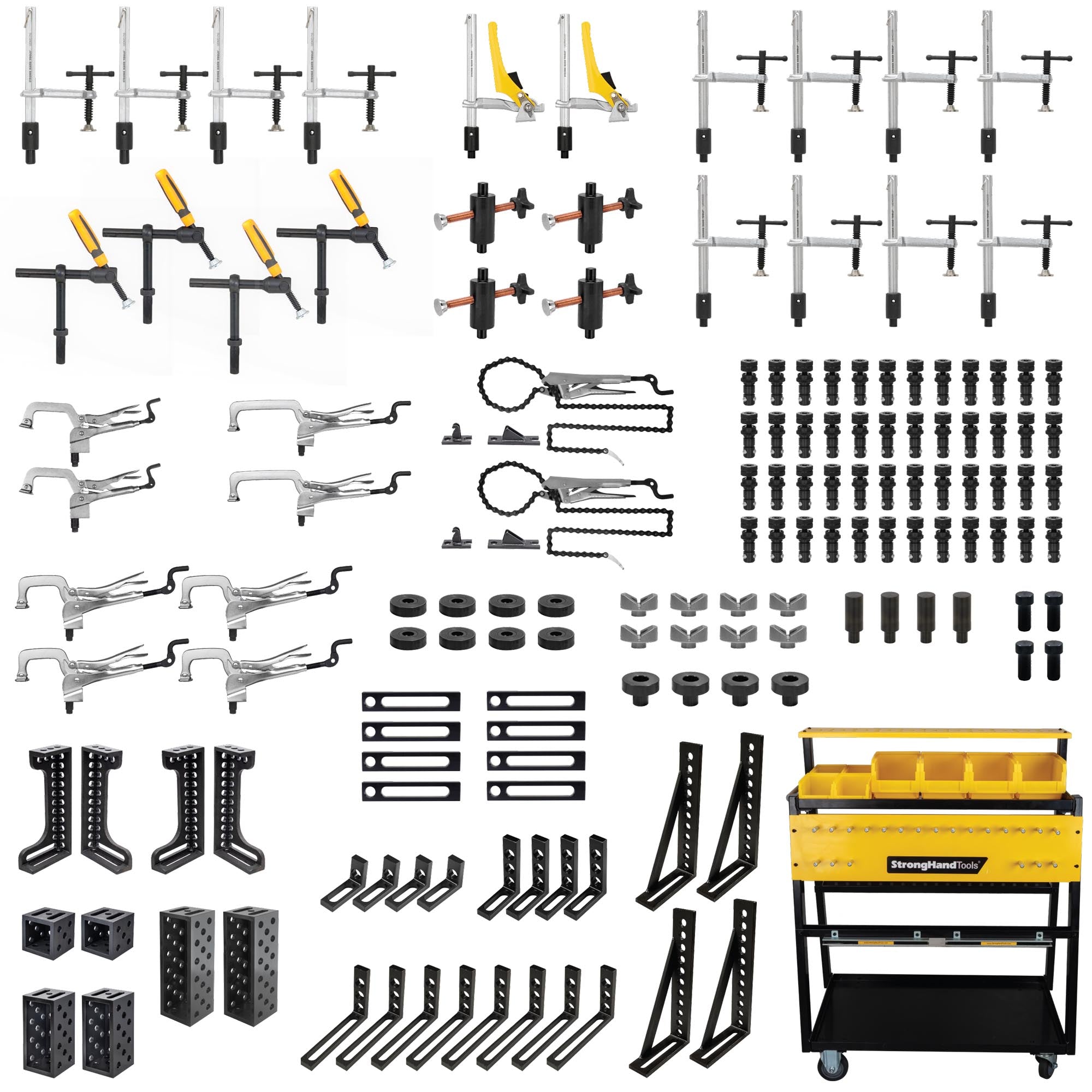 149-pc. Fixturing Kit, Fit 5/8 Holes – Strong Hand Tools