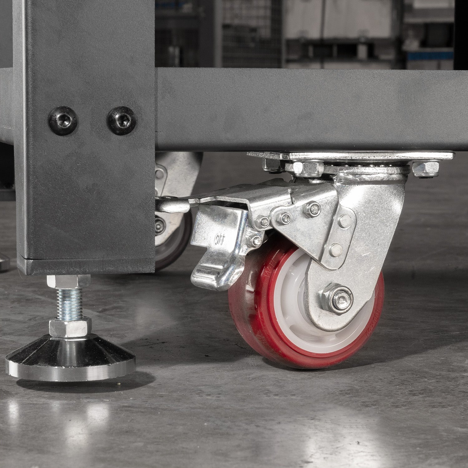 Caster for Rhino Cart, 4"
