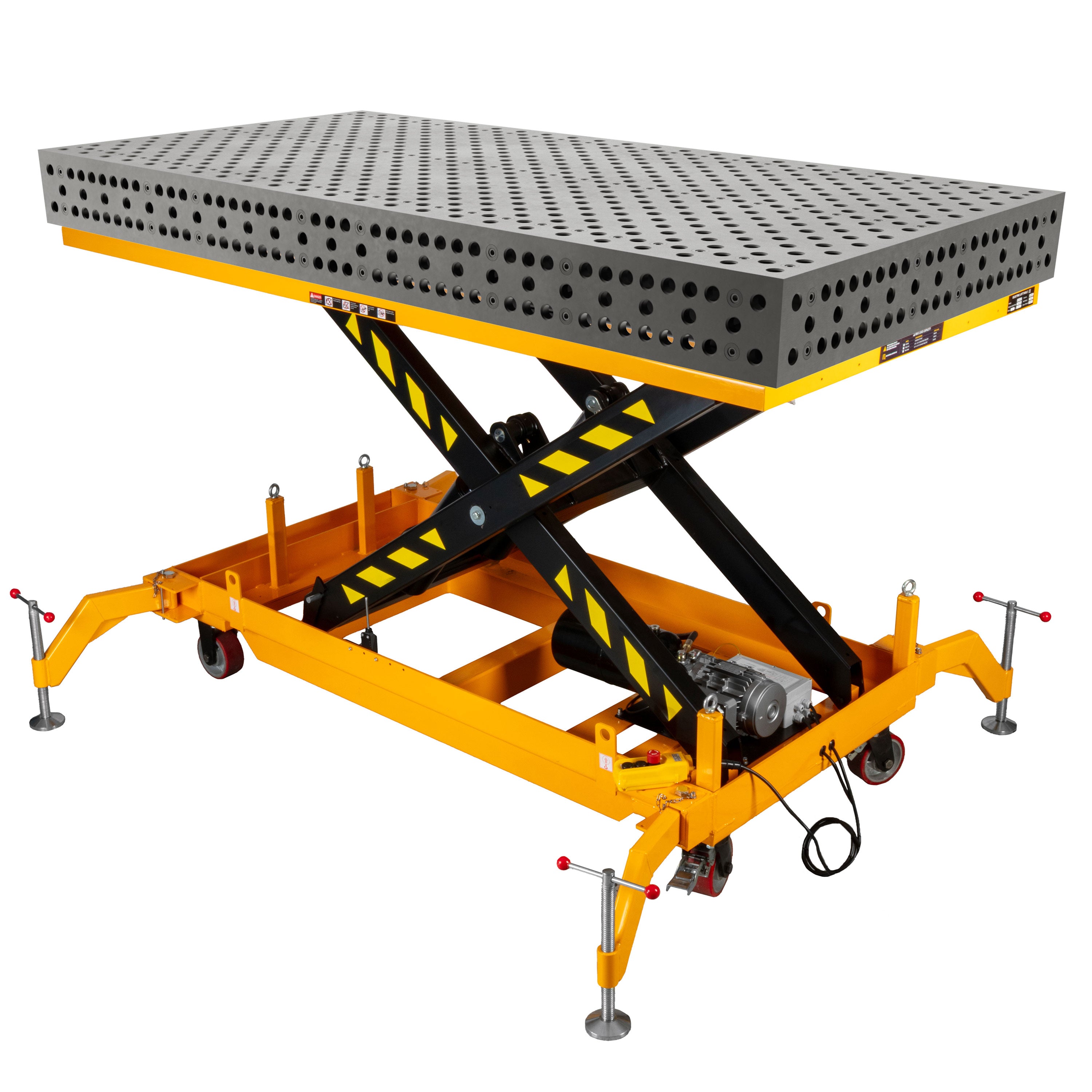 Heavy Duty Electric Hydraulic Scissor Lift, 8,800 lb Capacity