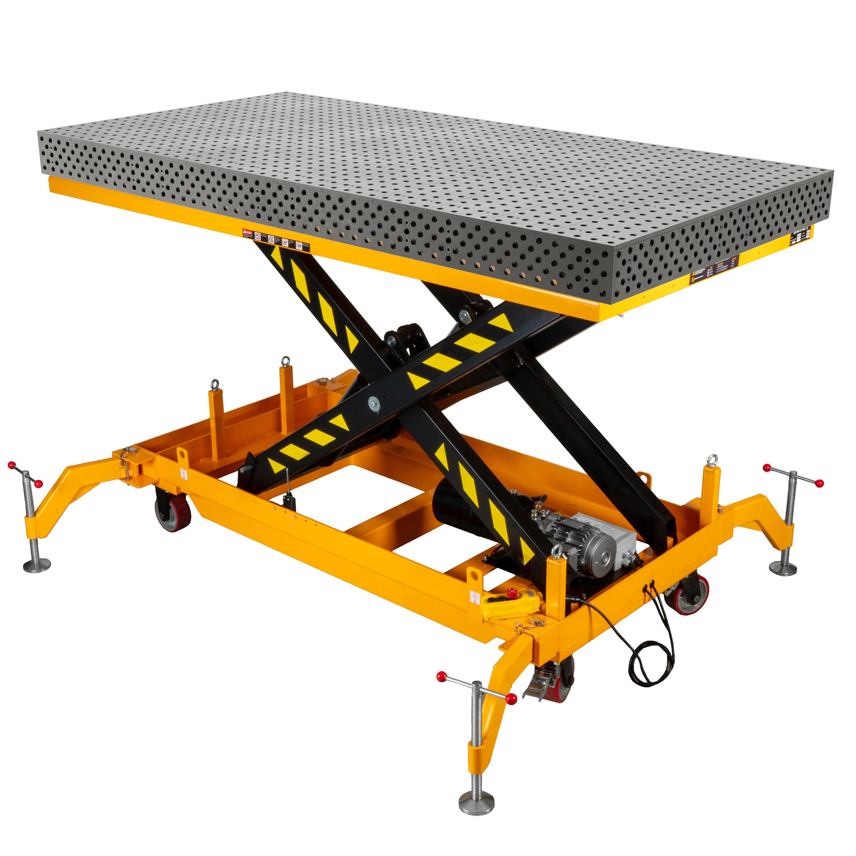 Heavy Duty Electric Hydraulic Scissor Lift, 8,800 lb Capacity