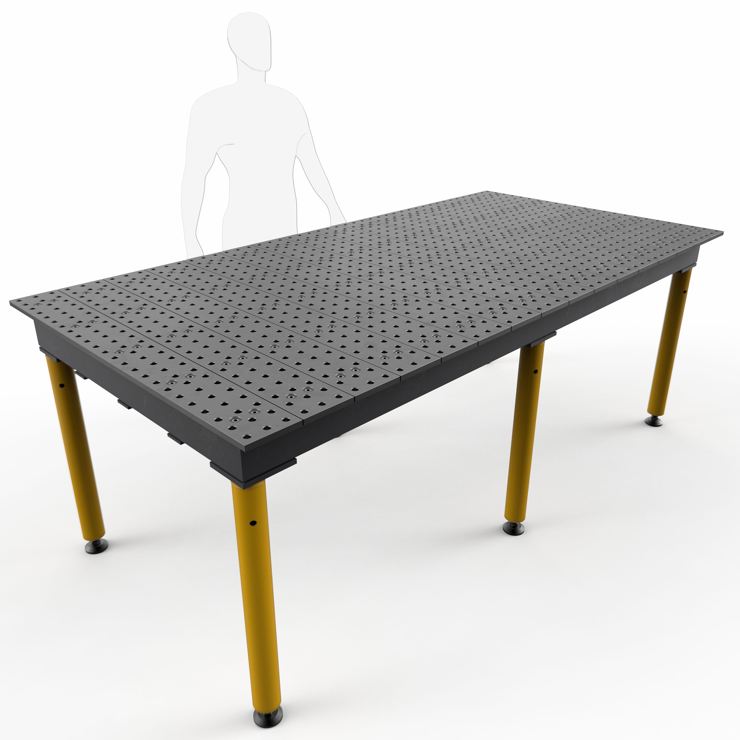 MAX 8' x 4' (96" x 48") Table, 5/8" System