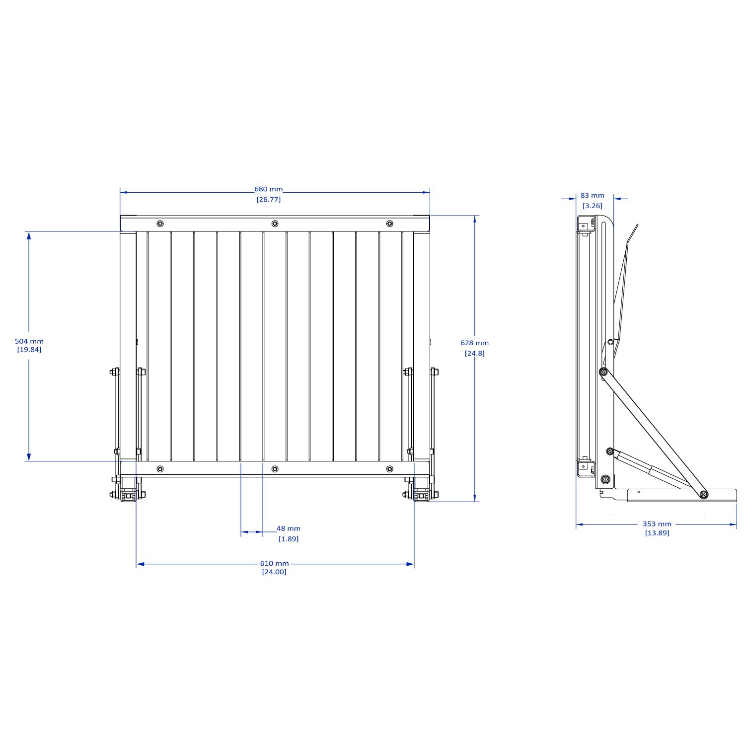 Plasma Cutting Trays, for new Rhino Cart (-F3 Models)