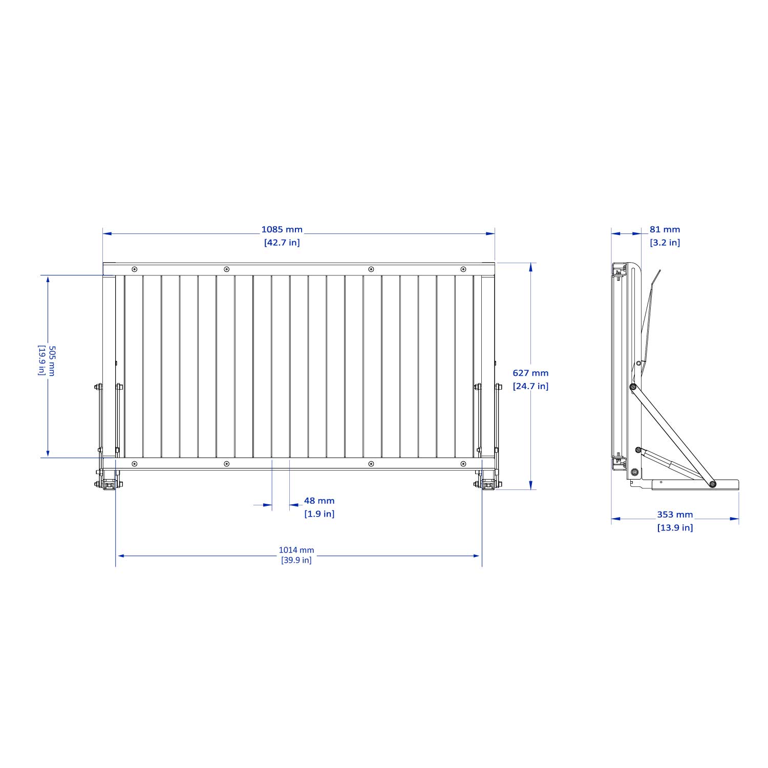 Plasma Cutting Trays, for new Rhino Cart (-F3 Models)