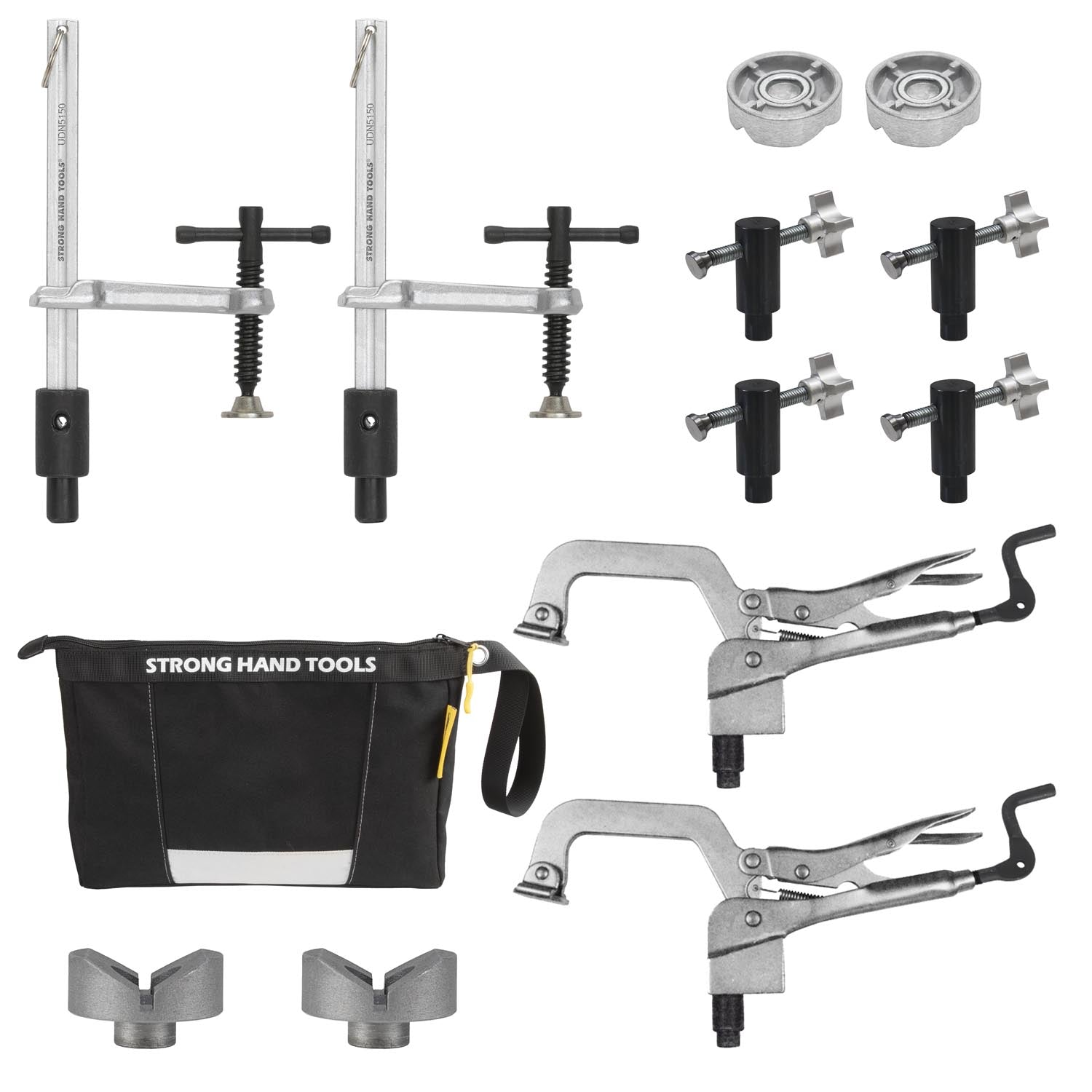 12-pc Fixturing Kit w/ Tool Pouch, Scout Series (TSB-B)