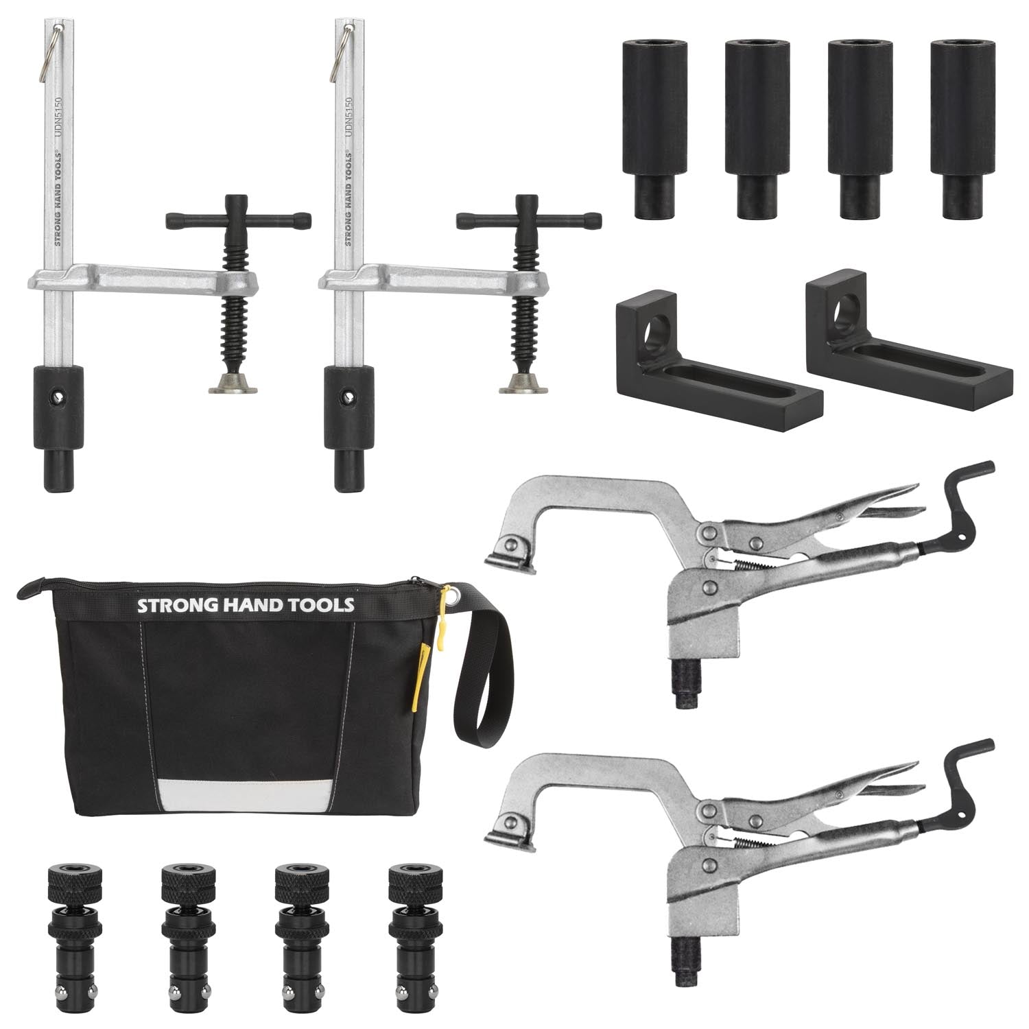 14-pc Fixturing Kit w/ Tool Pouch, Scout Series (TSB-D) – Strong Hand Tools