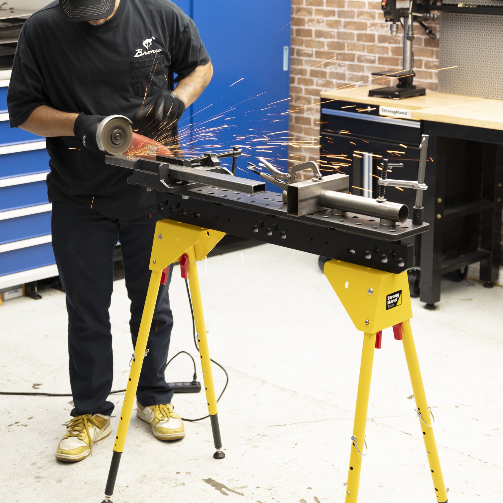 12-pc Clamping Kit w/ Tool Pouch, Scout Series (TSB-A) – Strong