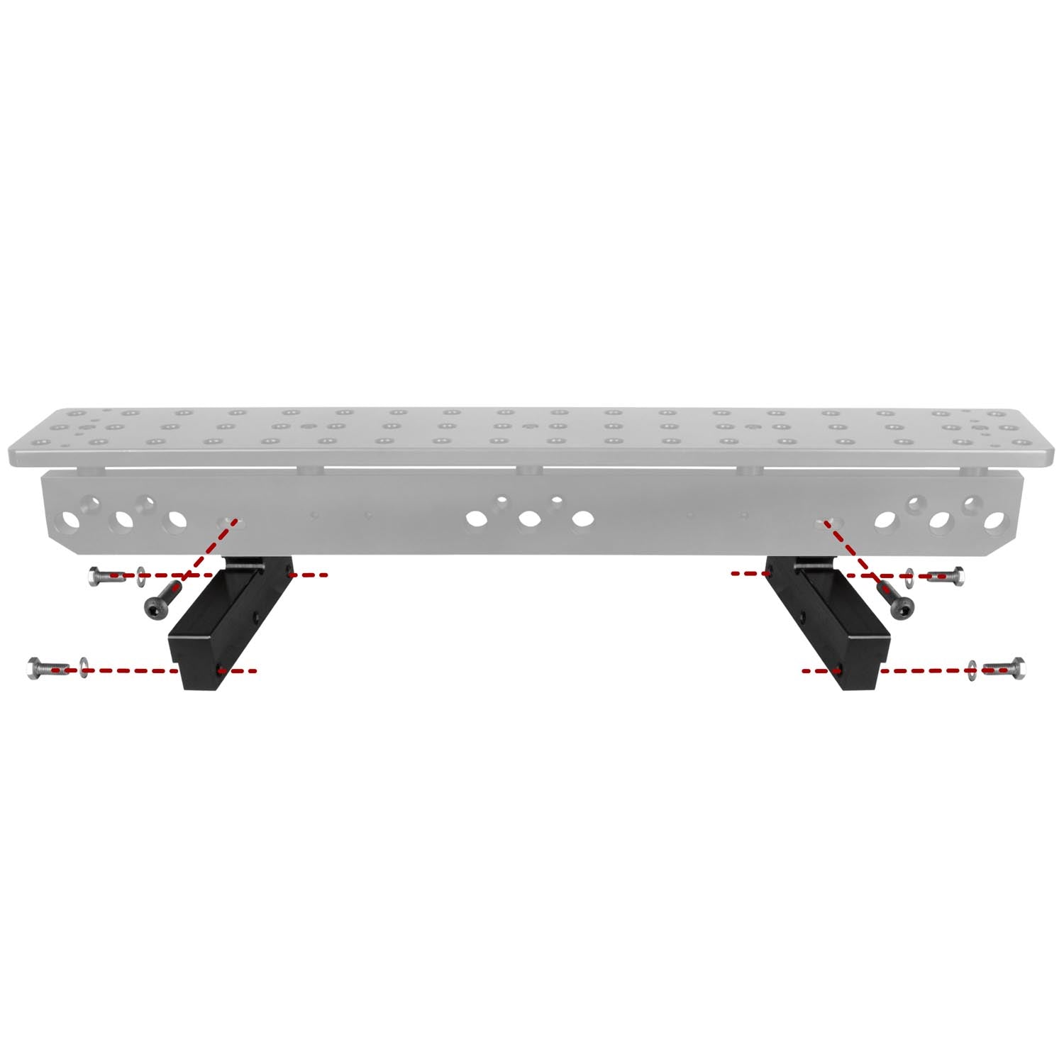 Sawhorse Adapter Plate for Nomad Welding Table