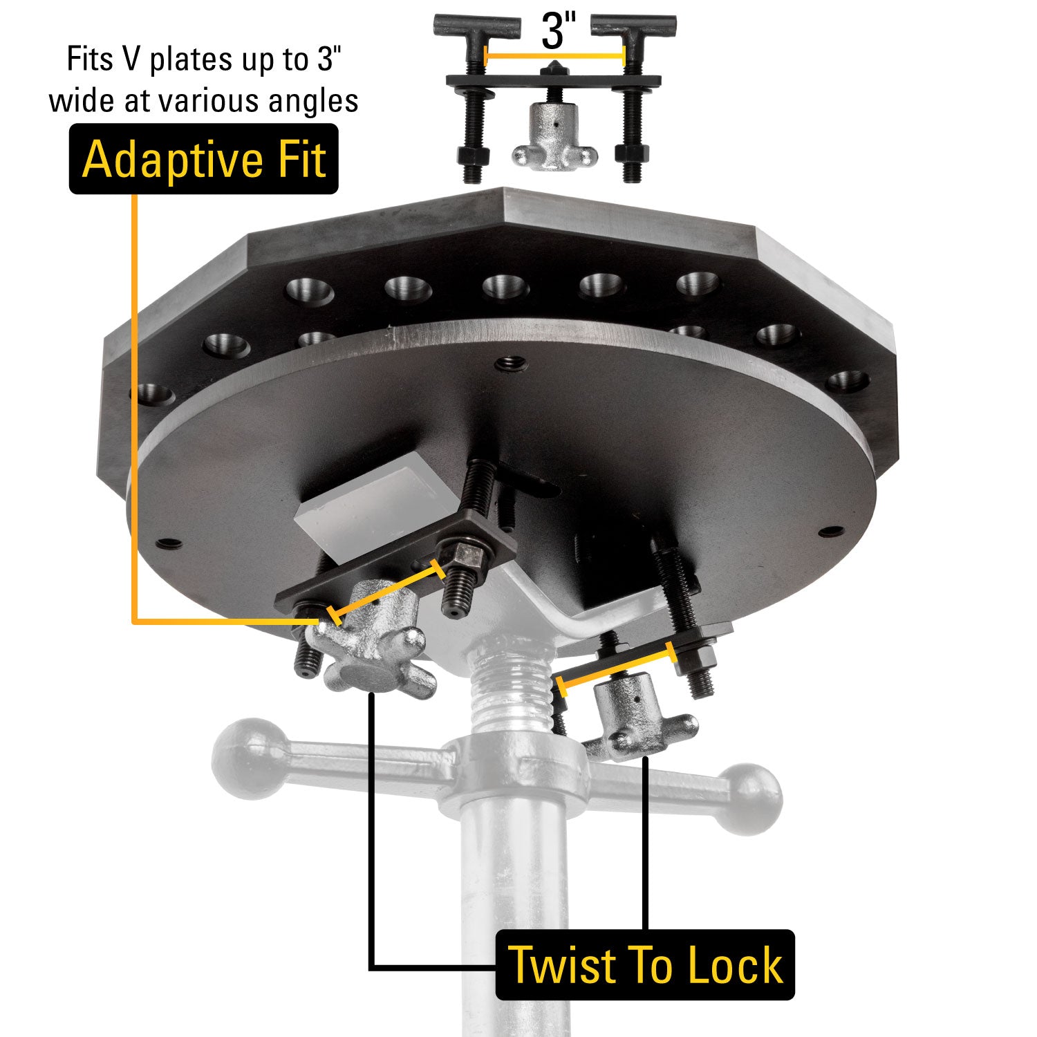 Scout Duo, Tripod + Fixture Kit 5/8" System