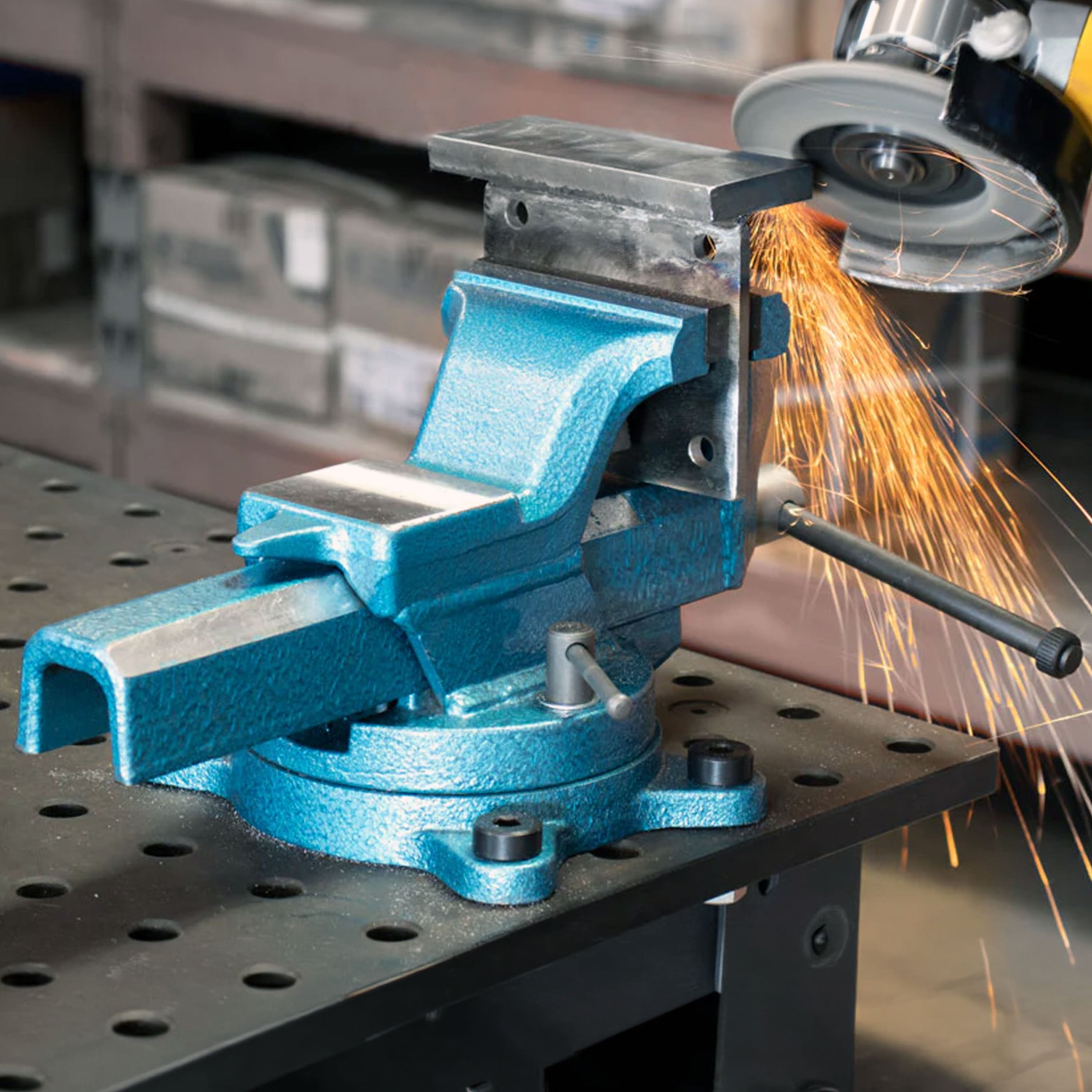 Forged Vise, For 5/8" System Tables