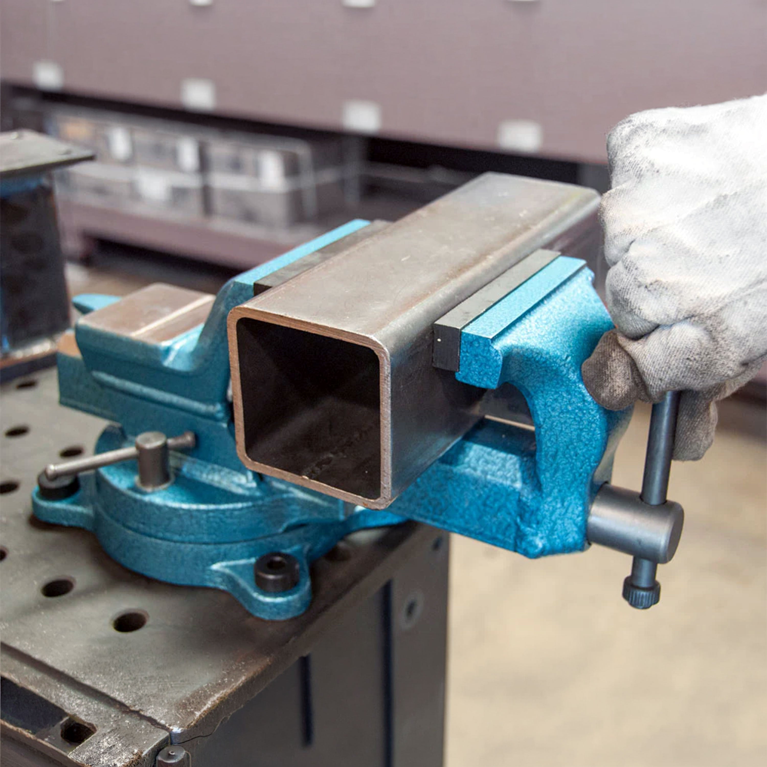 Forged Vise, For 5/8" System Tables