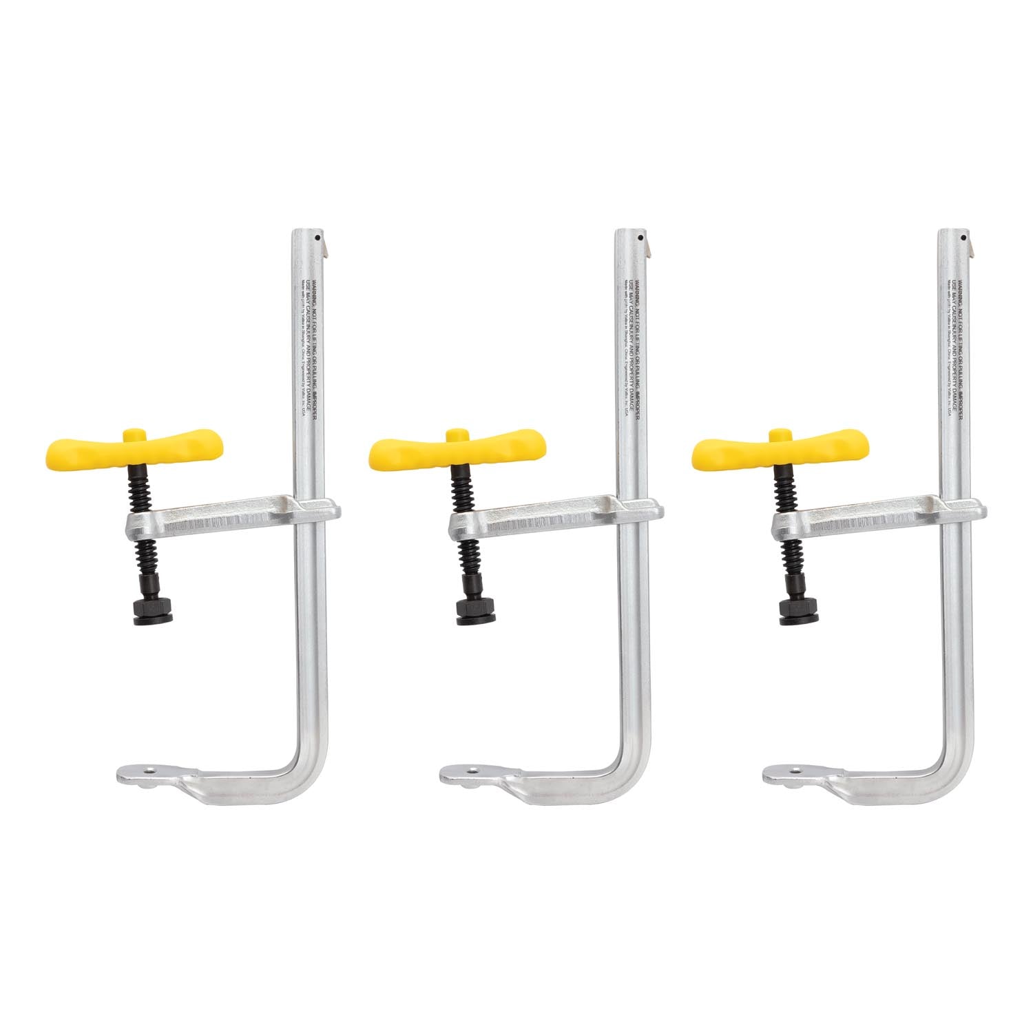 Kit de abrazadera en forma de F, 3 piezas UG125XG, capacidad de 12,5"