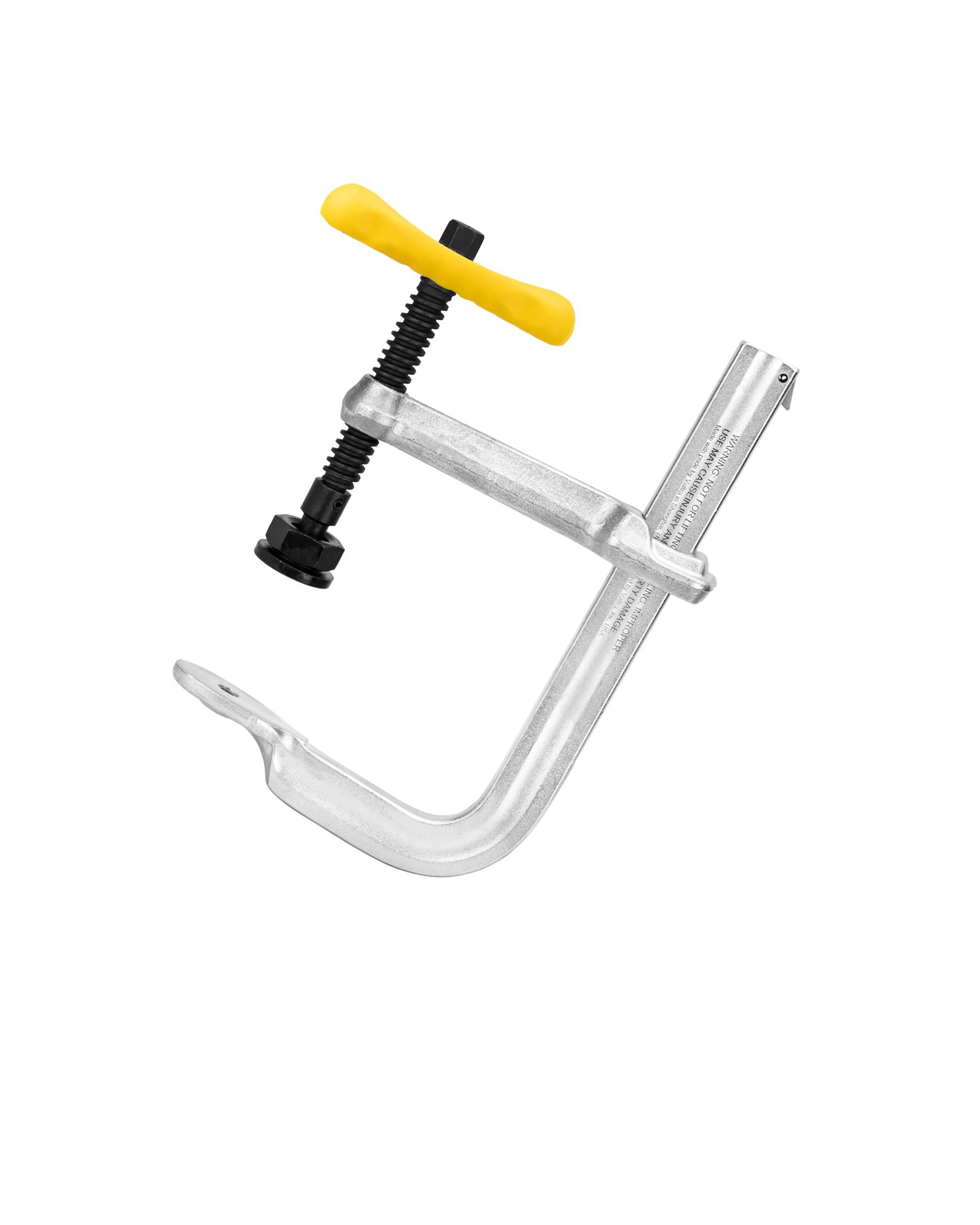 Reversible F-Clamps - 3/16" x 9/16" Rail Size, Heavy Duty Pad (UM Series)