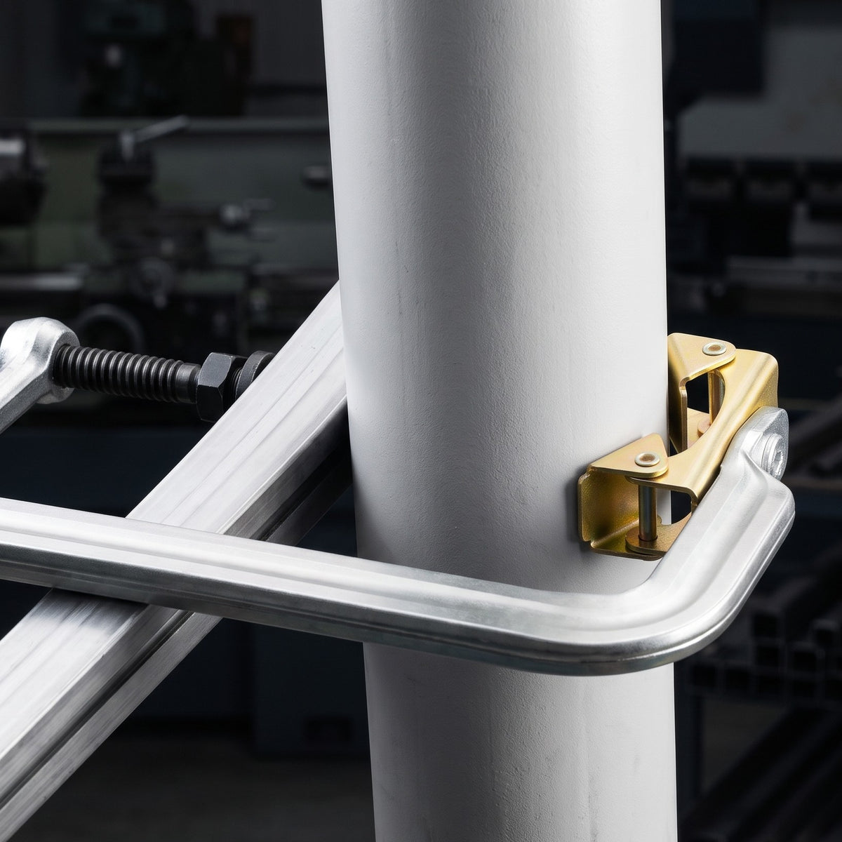 Reversible F-Clamps - 3/16" x 9/16" Rail Size, Heavy Duty Pad (UM Series)