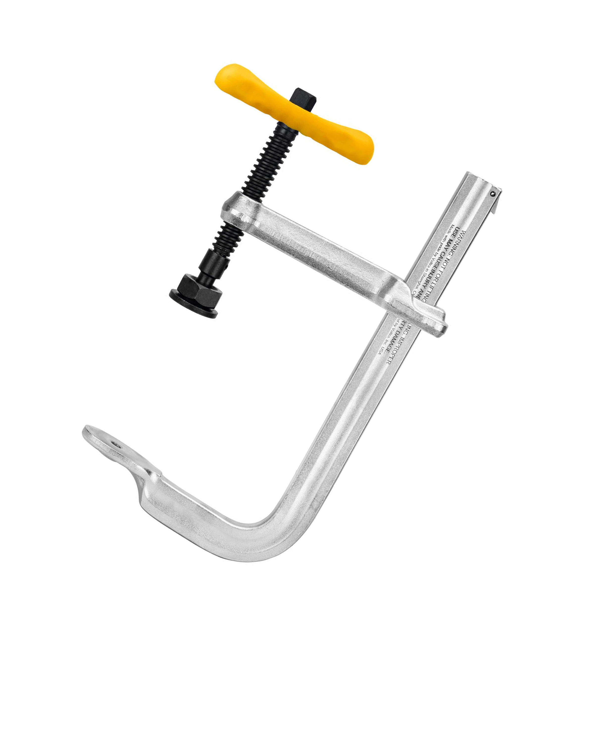 Reversible F-Clamps - 3/16" x 9/16" Rail Size, Heavy Duty Pad (UM Series)