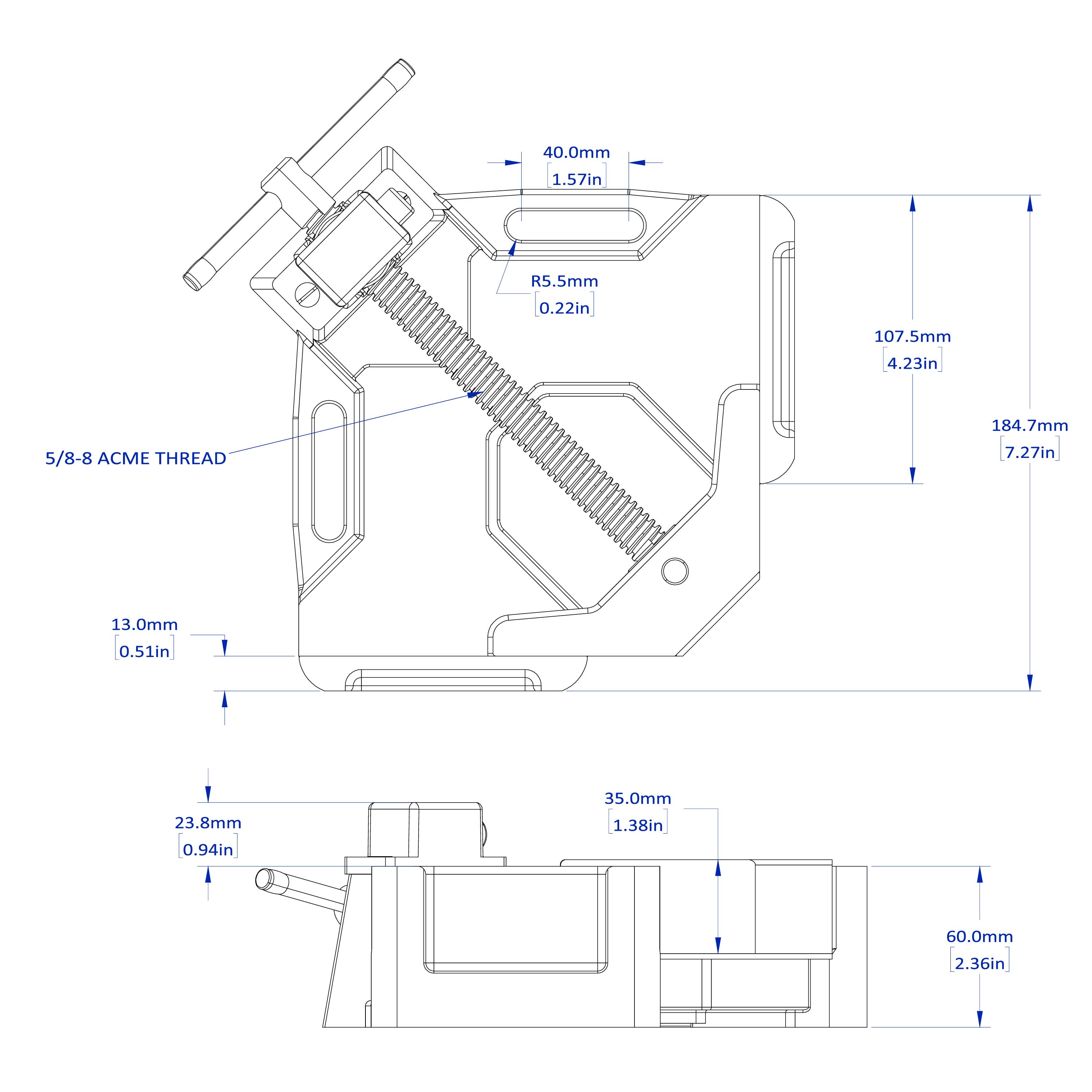 2-Axis Fixture Vises