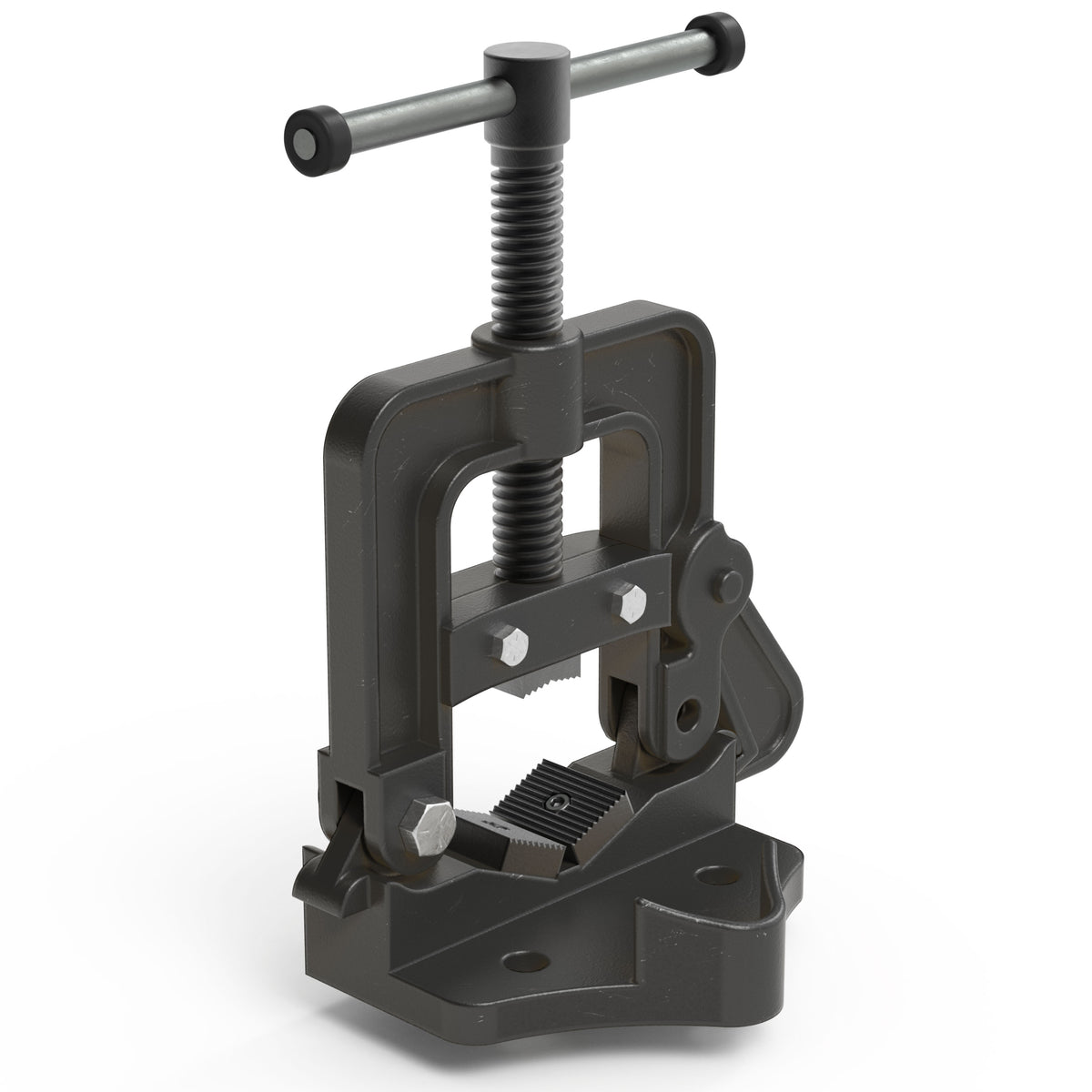 Yoke Pipe Vise with Fasteners