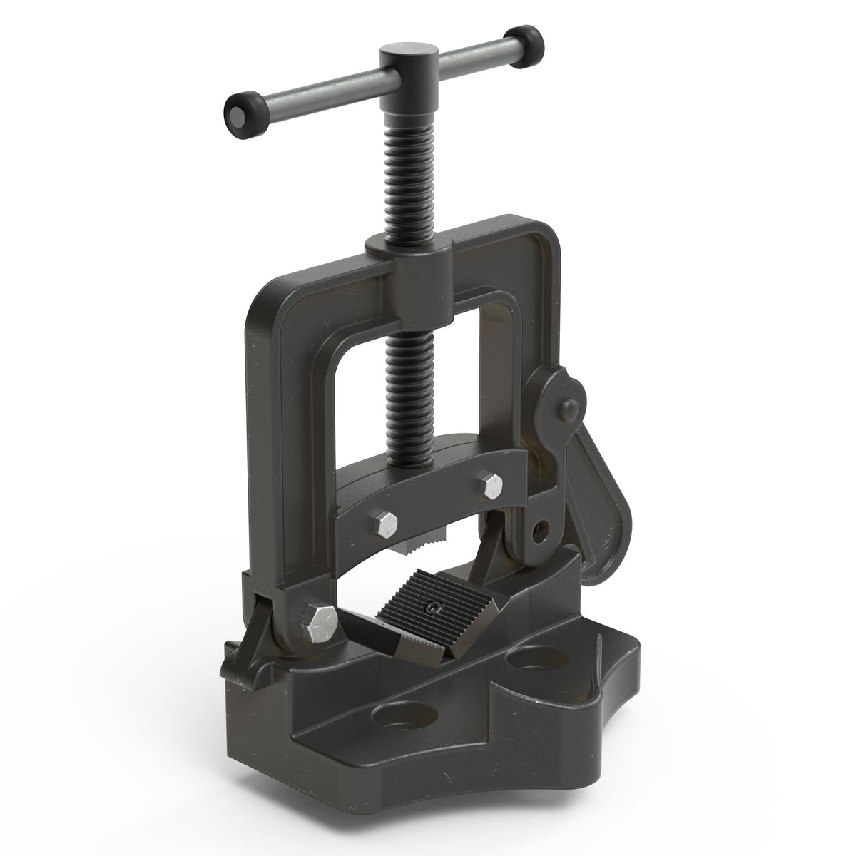 Yoke Pipe Vise with Fasteners