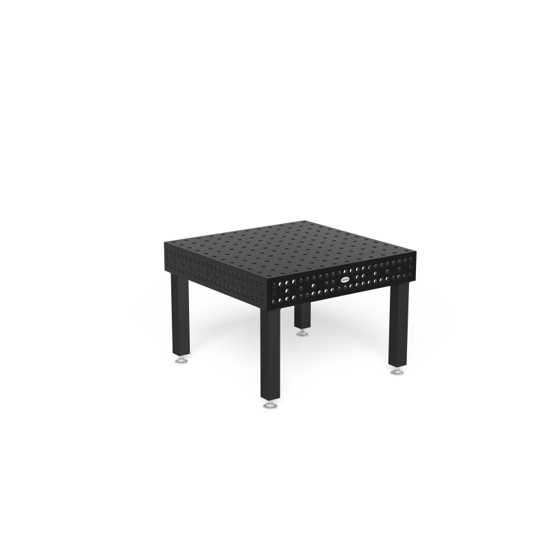 Professional Welding Table, 1200 x 1200 x 200, 750 Standard Leg, Nitrided, 28 mm