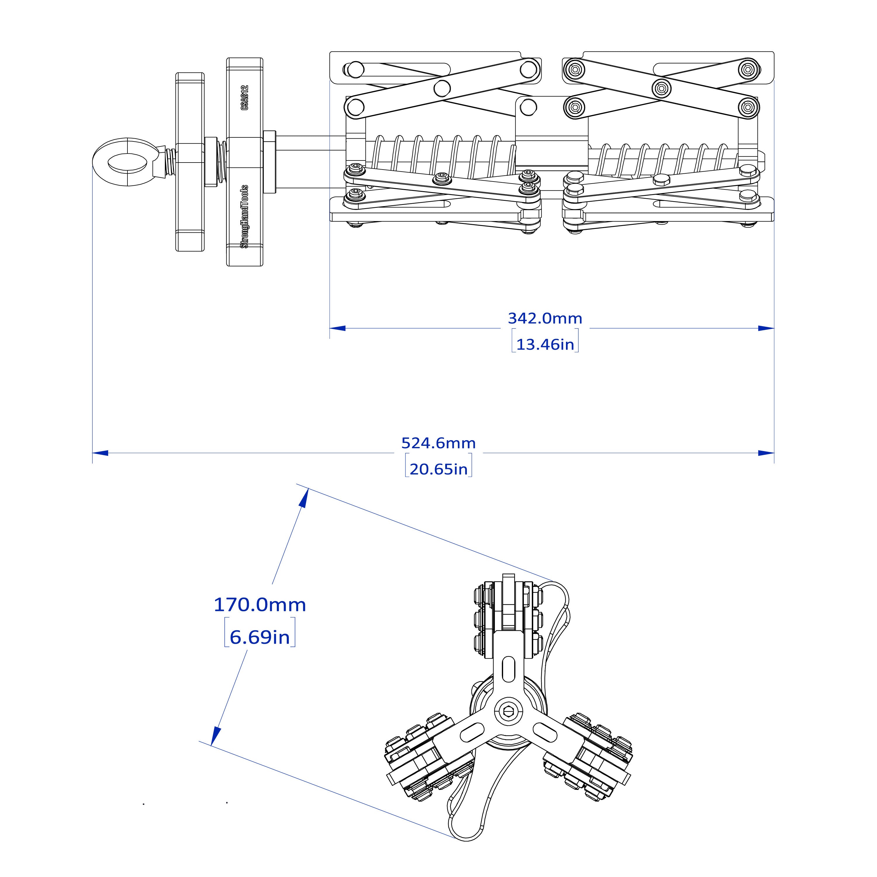 "The Spider" Internal Pipe Fit-Up Clamps